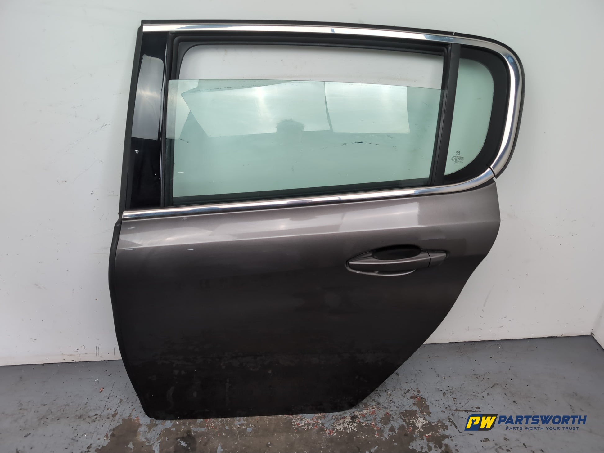 Peugeot 308 Allure Blue Hdi Hatchback Door Rear Lh Passenger Telluric Brown Kksd
