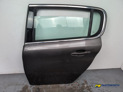Peugeot 308 Allure Blue Hdi Hatchback Door Rear Lh Passenger Telluric Brown Kksd