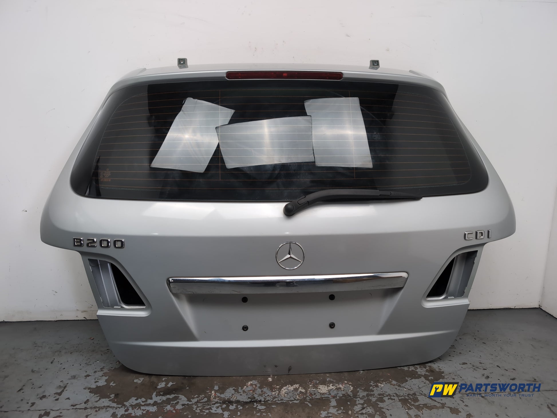 Mercedes-Benz B200 B-Class W245 Mpv Boot Lid Silver 761 2005-2011 - photo 10