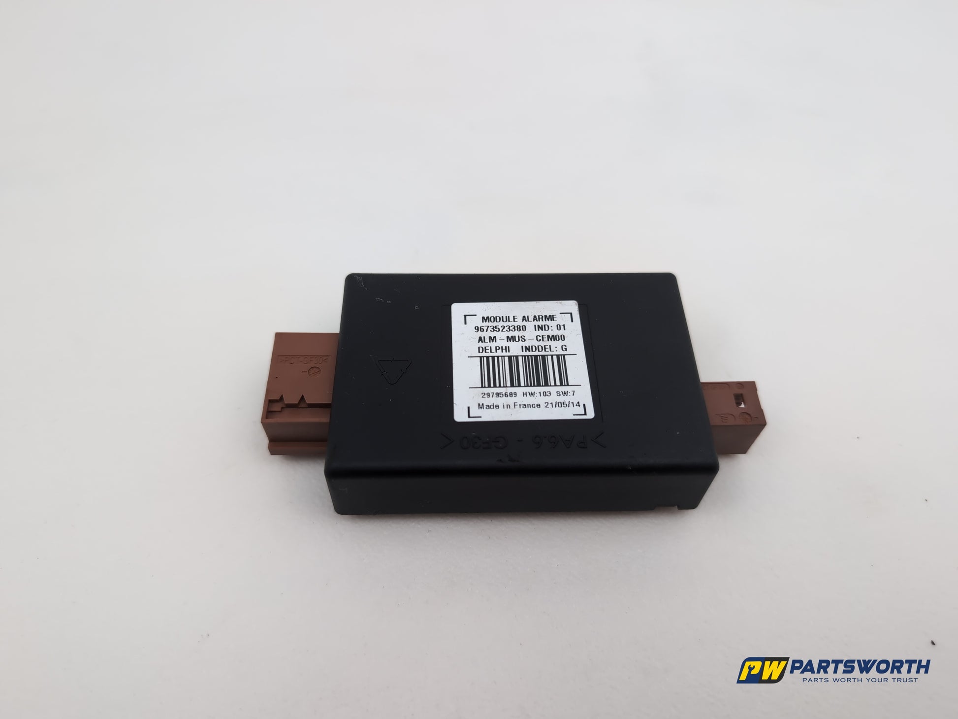 Peugeot 308 Allure Blue Hdi Alarm Control Ecu Module Unit 9673523380 2013-2021 - photo 7