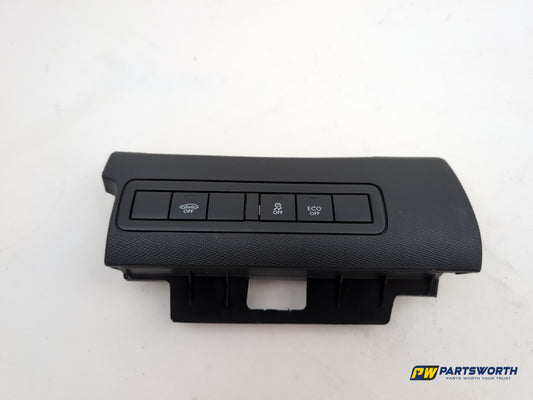 Peugeot 308 Allure Blue Esp Traction Eco Drive Control Switch Panel 9678382077