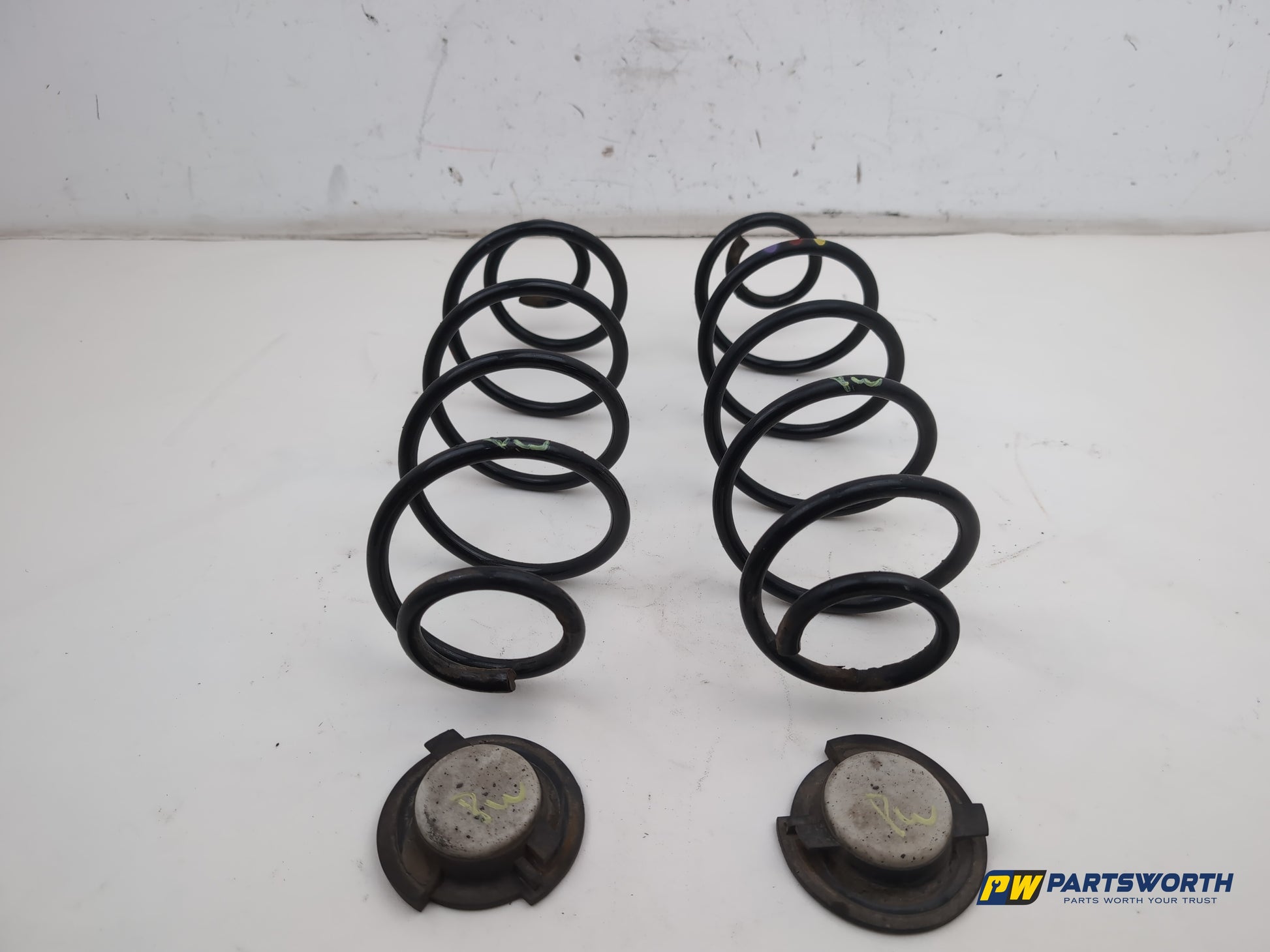 Peugeot 308 Allure Blue Hdi 1.6l Diesel Rear Spring Coil Pair 2013-2021