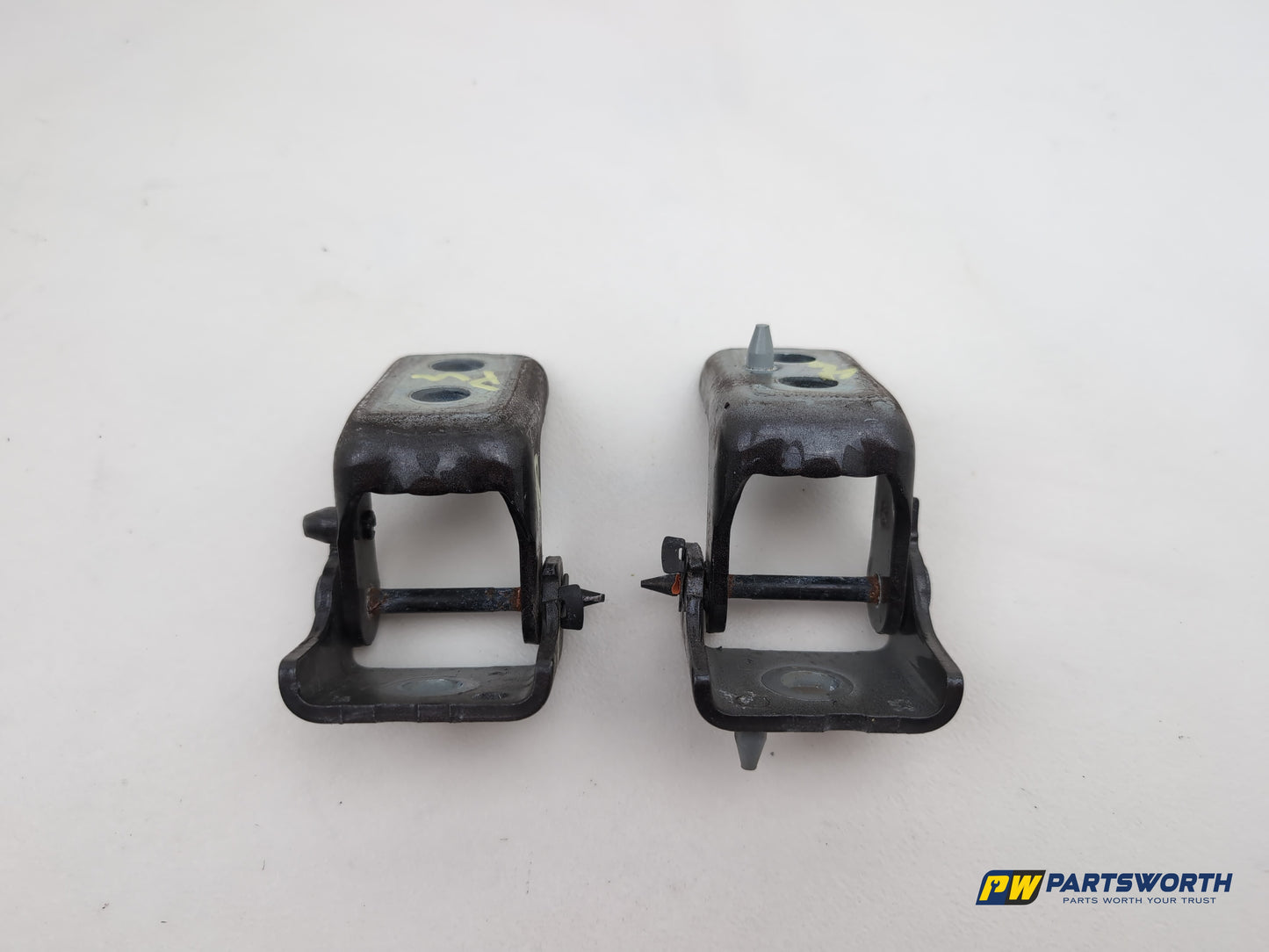 Peugeot 308 Allure Blue Hdi Driver Side Rh Front Door Hinge Pair 2013-2021 - photo 7