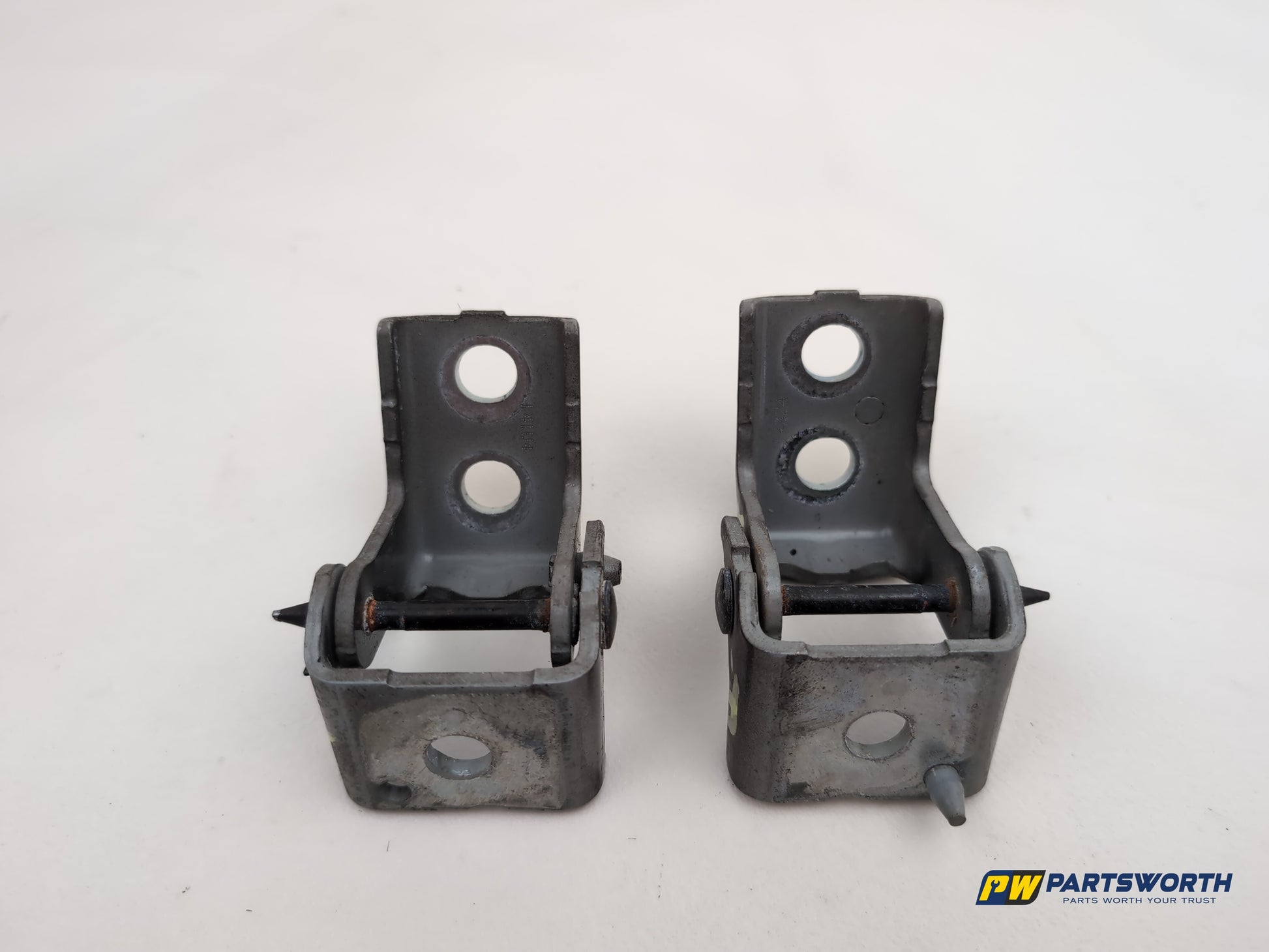 Peugeot 308 Allure Blue Hdi Driver Side Rh Front Door Hinge Pair 2013-2021 - photo 6