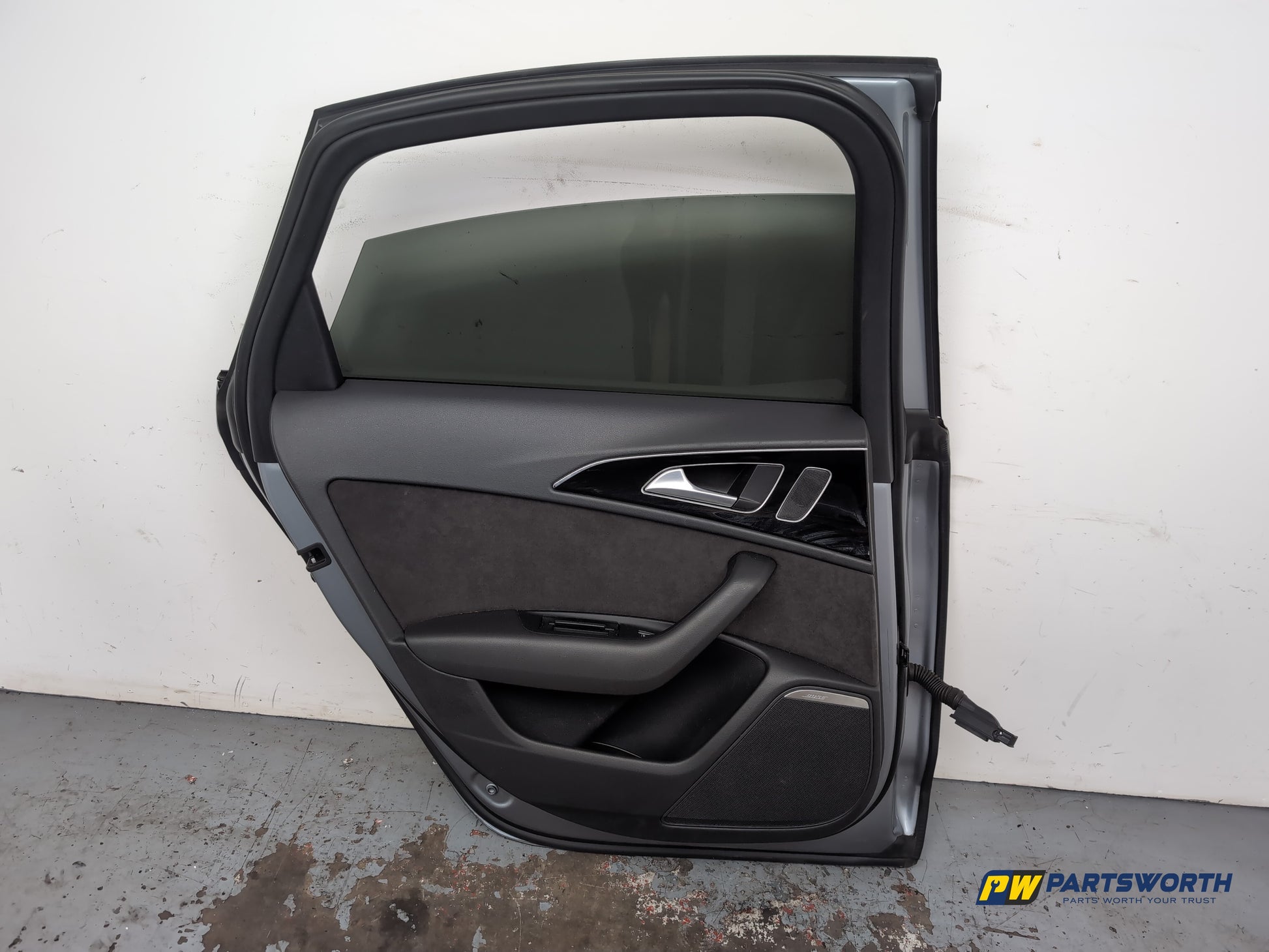 Audi A6 S Line Black Ed Saloon Door Rear Lh Passenger Side Grey Lx7p 2011-2018 - photo 7