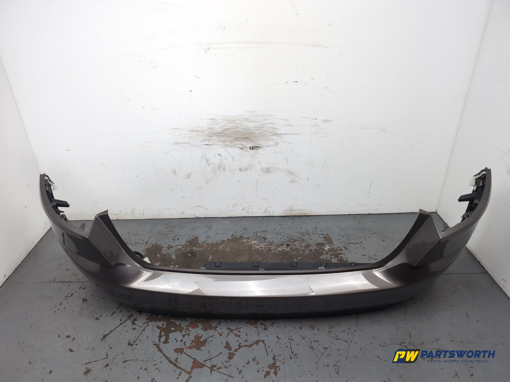 Peugeot 308 Allure Blue Hdi Rear Bumper Telluric Brown Kksd 2013-2017