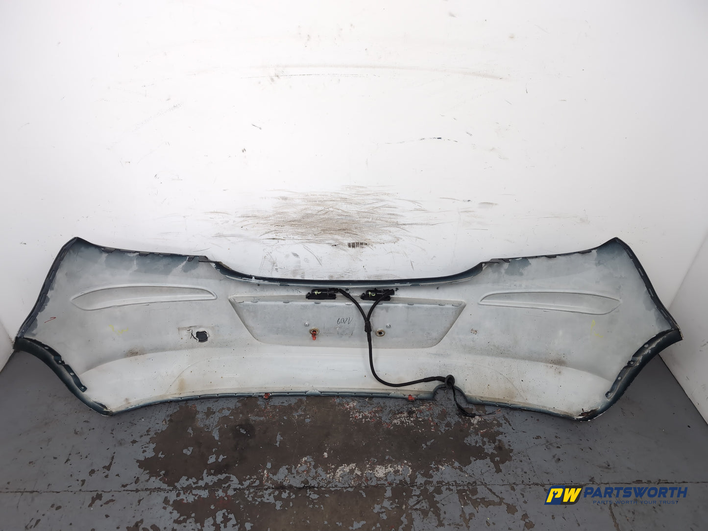 Vauxhall Corsa Se Hatchback Rear Bumper Blue Z22a 2006-2011 - photo 7