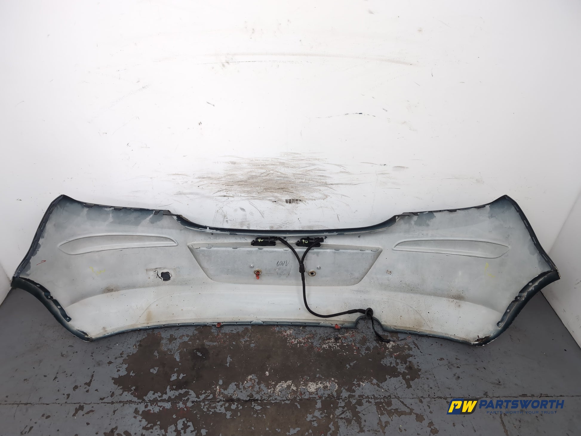 Vauxhall Corsa Se Hatchback Rear Bumper Blue Z22a 2006-2011 - photo 7
