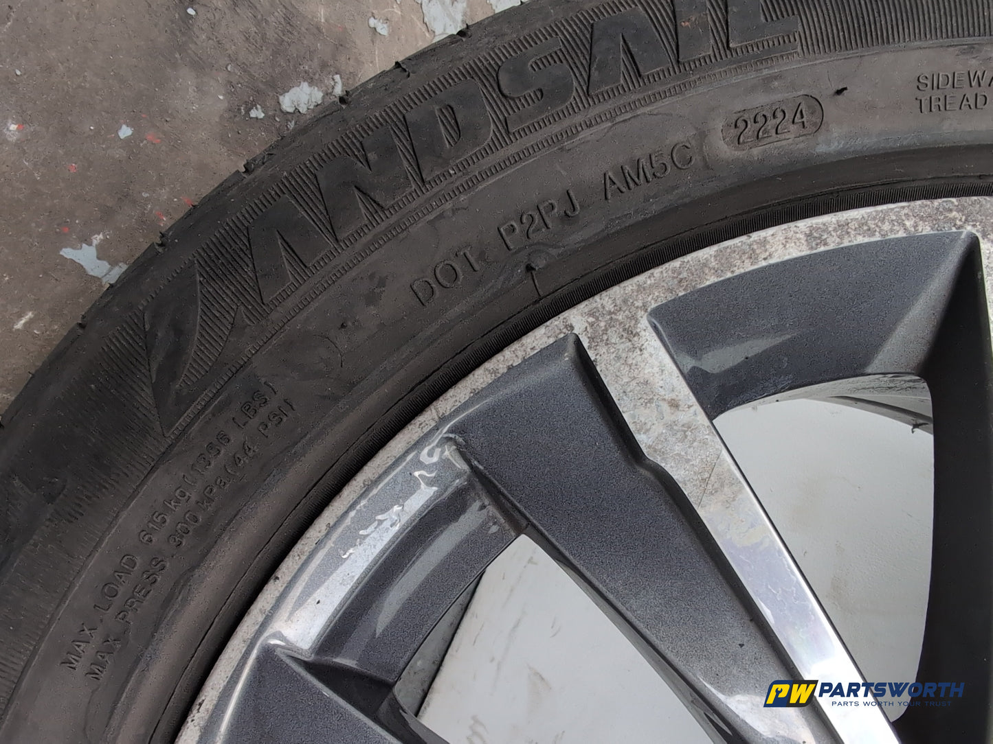 Peugeot 308 Allure Blue Hdi Alloy Wheel With Tyre 205/55 R16 9677989677 - photo 7