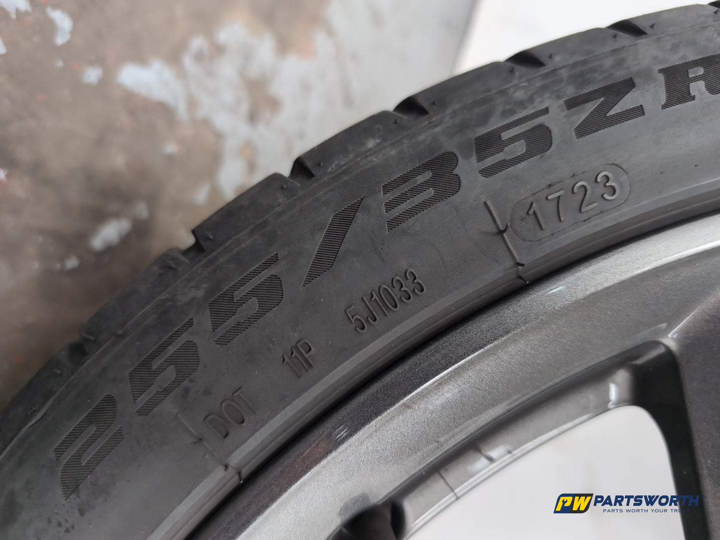 Audi A6 S Line Black Ed Tdi Quat Sa Wheel With Tyre 255/35 R20 4g9601025m - photo 7