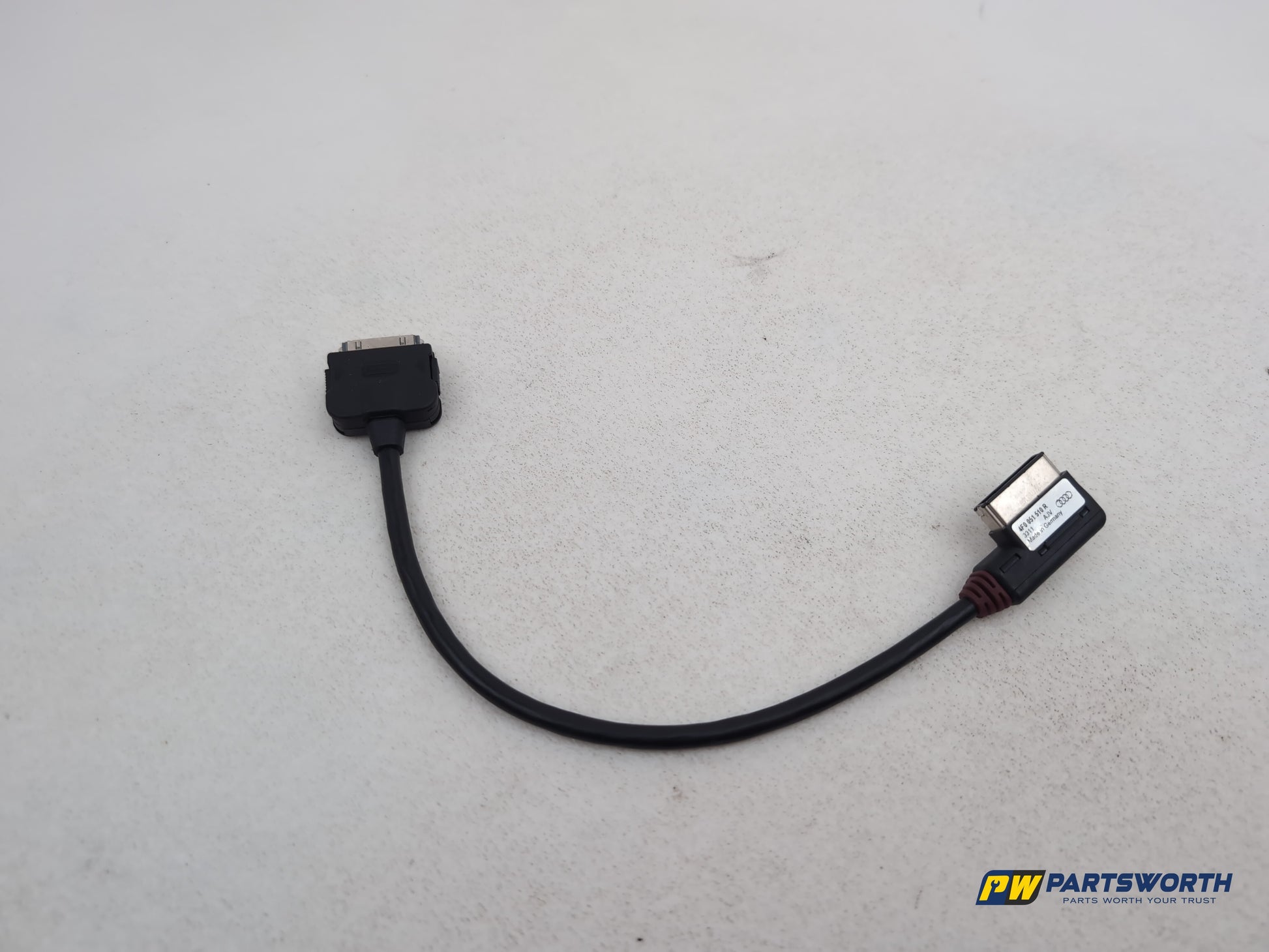 Audi A6 S Line Black Ed Tdi Quat Ipod Iphone Audio Connection Cable 4f0051510r