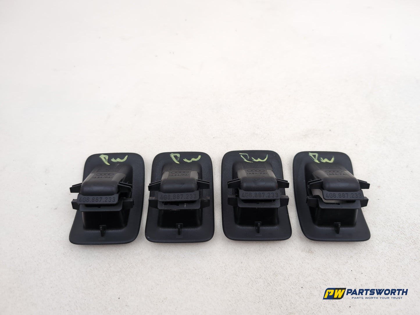 A6 S Line Black Ed Tdi Quat Isofix Child Seat Holder Rear Bench Cover 4g8887233 - photo 5