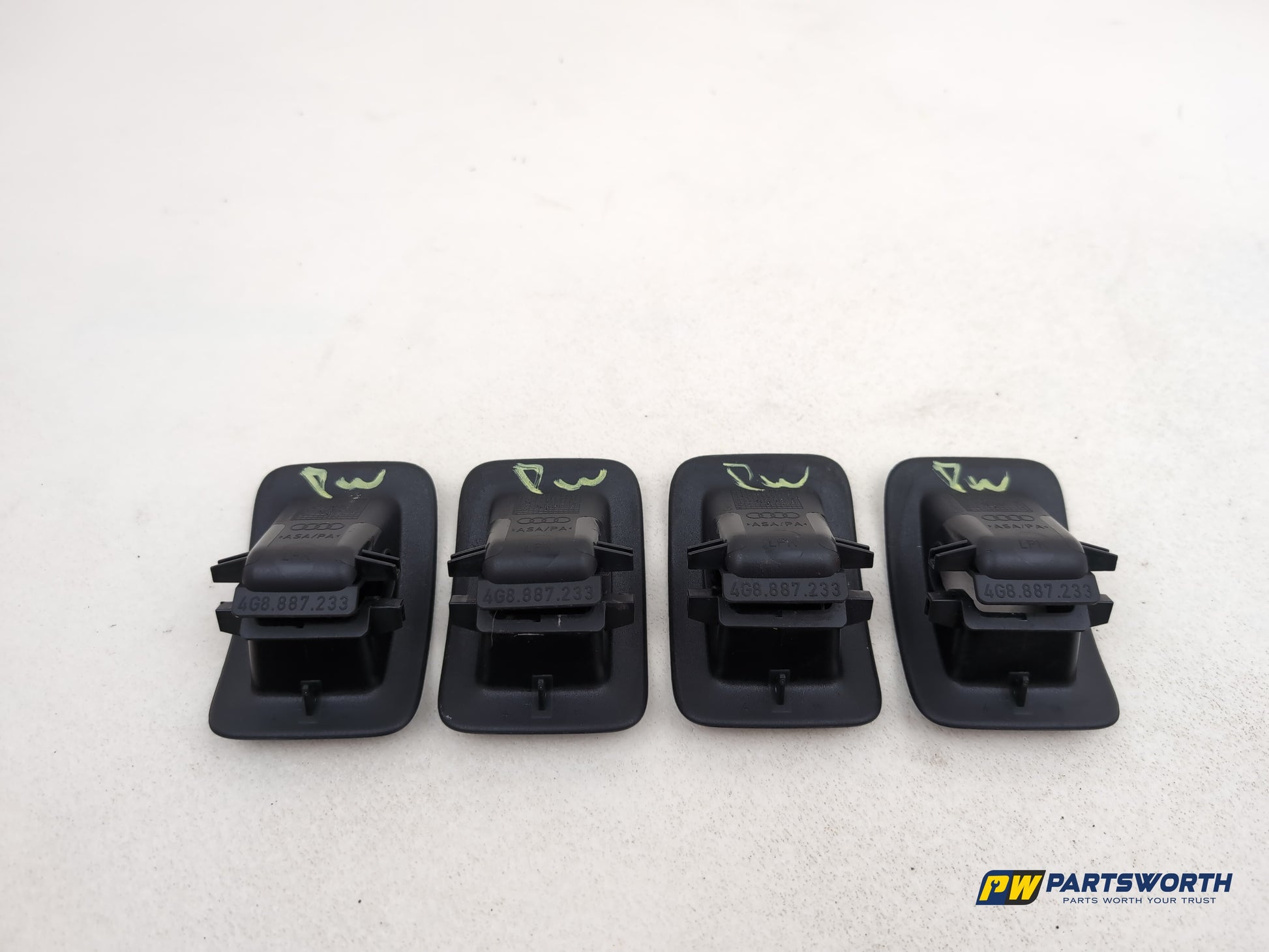 A6 S Line Black Ed Tdi Quat Isofix Child Seat Holder Rear Bench Cover 4g8887233 - photo 5