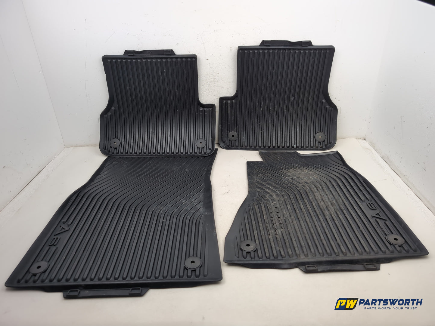 Audi A6 S Line Black Ed Tdi Quat Sa Floor Mats Carpets Rubber Full Set Of 4 - photo 10