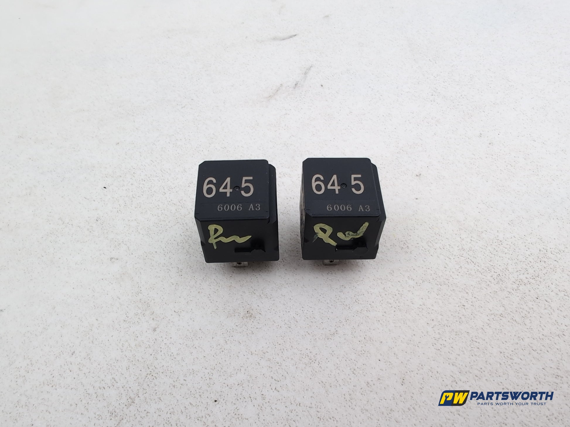 Audi Skoda Seat Vw Multi Use Relay 4 Pin 645 Set Of 2 4h0951253a