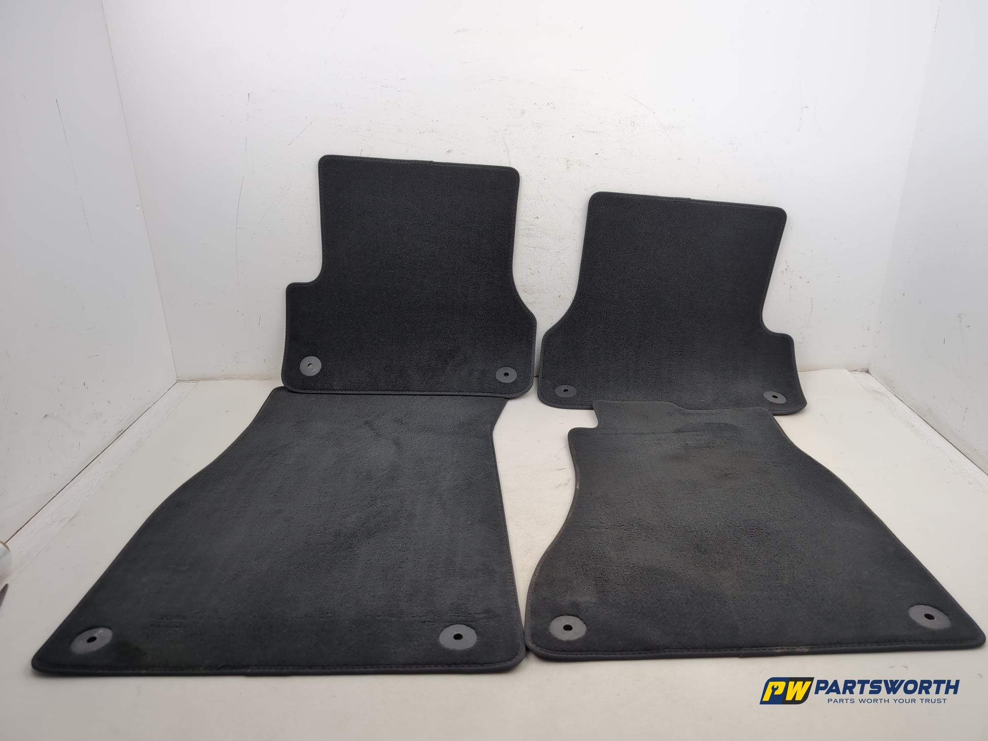 Audi A6 S Line Black Ed Tdi Quat Sa Carpet Floor Mats Black Set Of 4 - photo 9