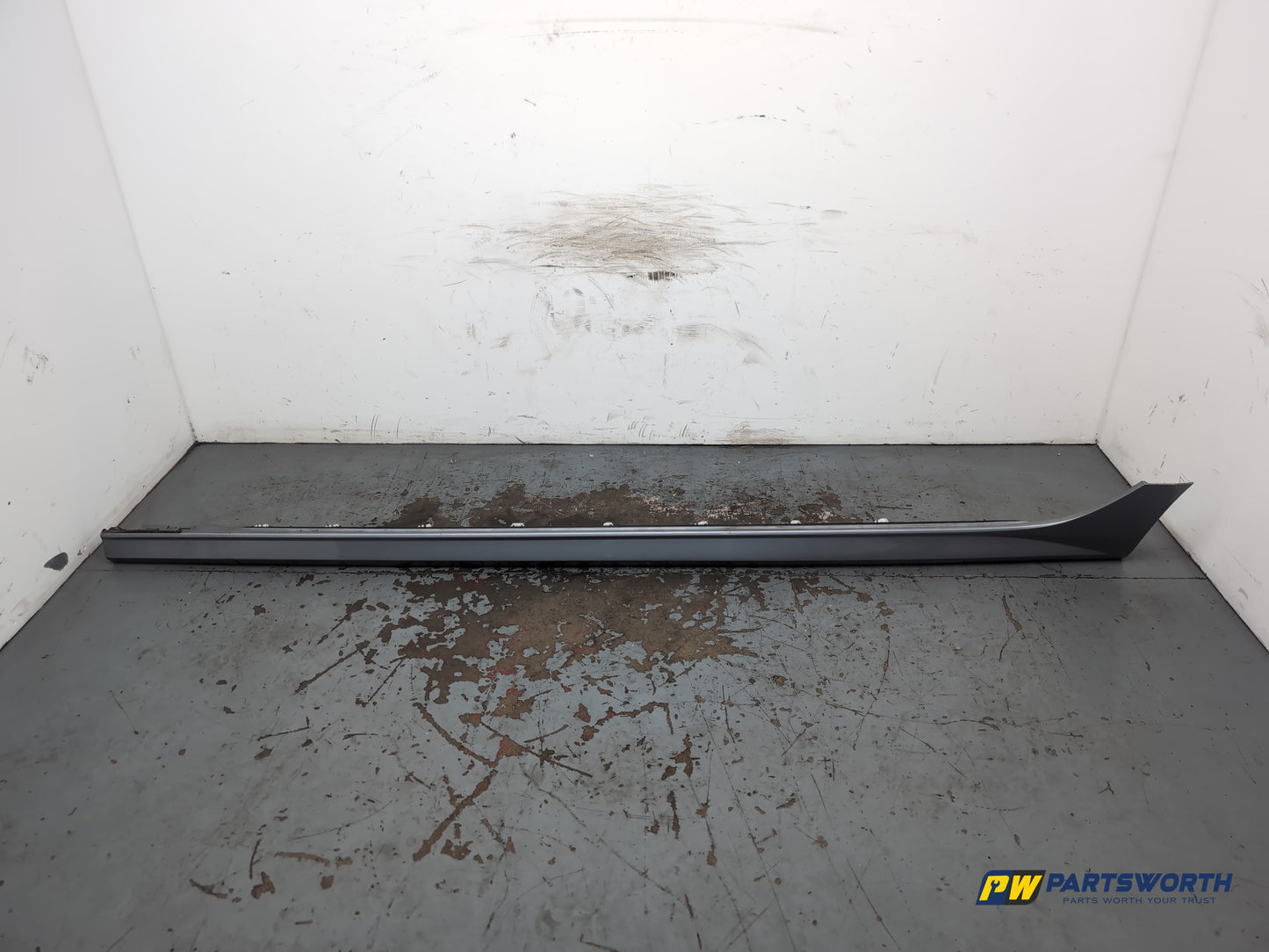 Audi A6 S Line Side Skirt Lh Passenger Side Grey Lx7p 4g0853859 2014-2018 - photo 7