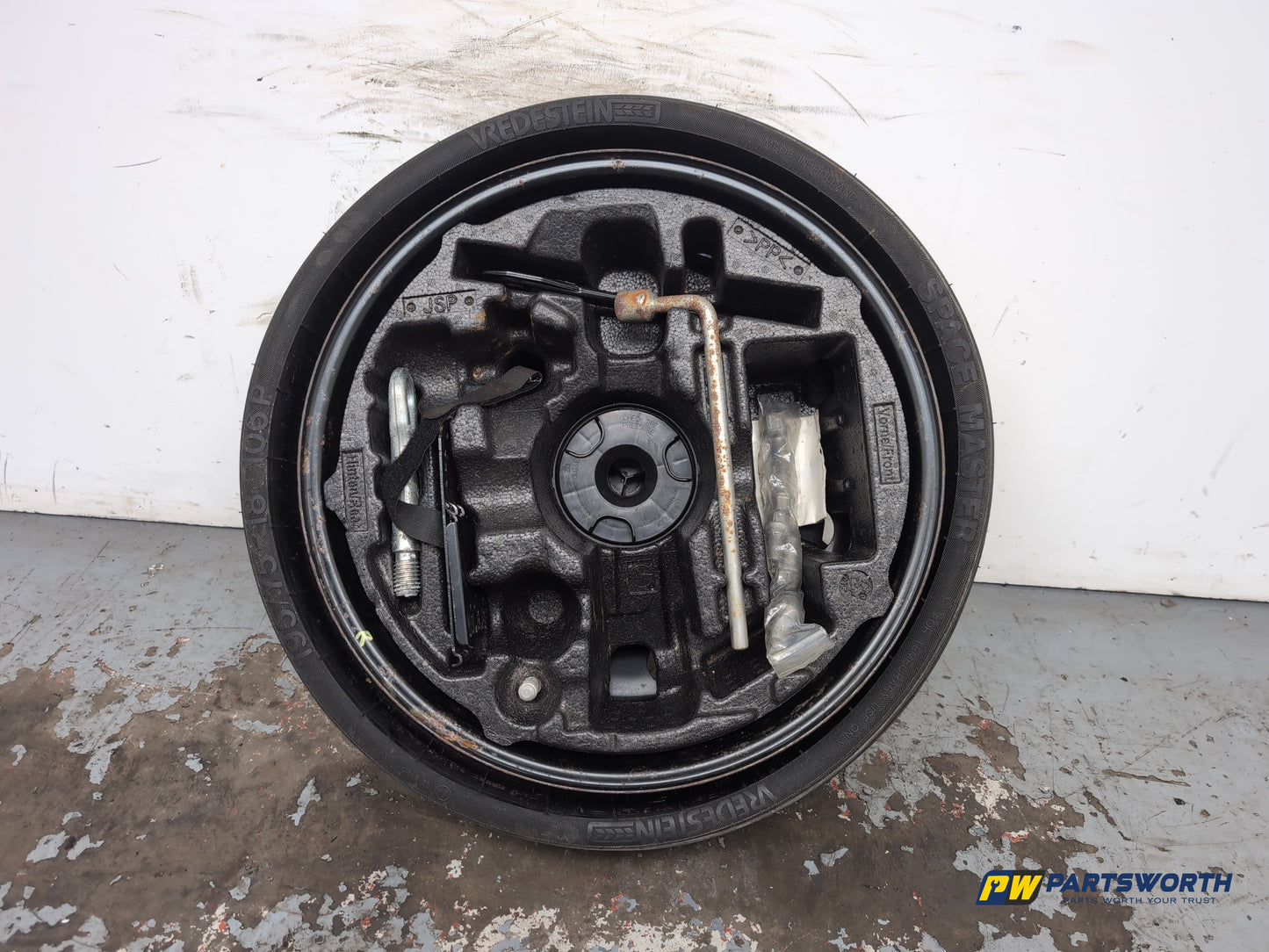 Mercedes R320 R-Class W251 Space Saver Par Wheel And Tool Kit 195/75 R18 - photo 7