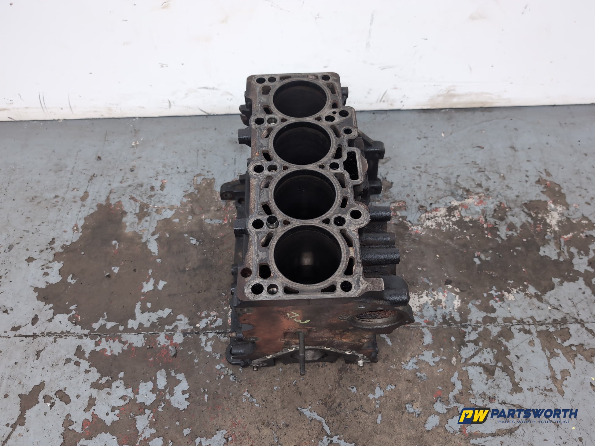 Audi Skoda Seat Vw 1.6l Diesel Manual Engine Block Cayc 03l103021bk - photo 8