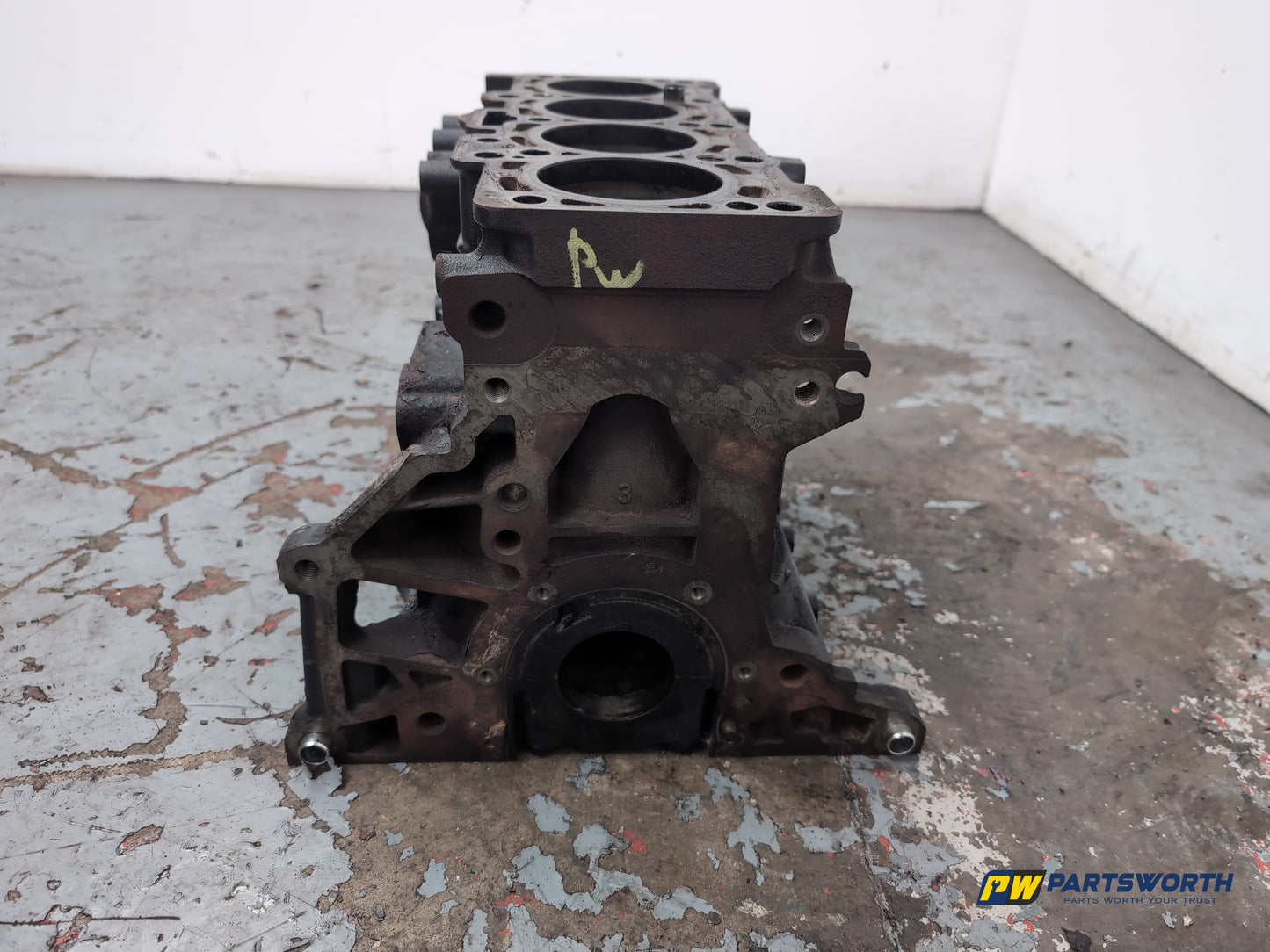 Audi Skoda Seat Vw 1.6l Diesel Manual Engine Block Cayc 03l103021bk - photo 7