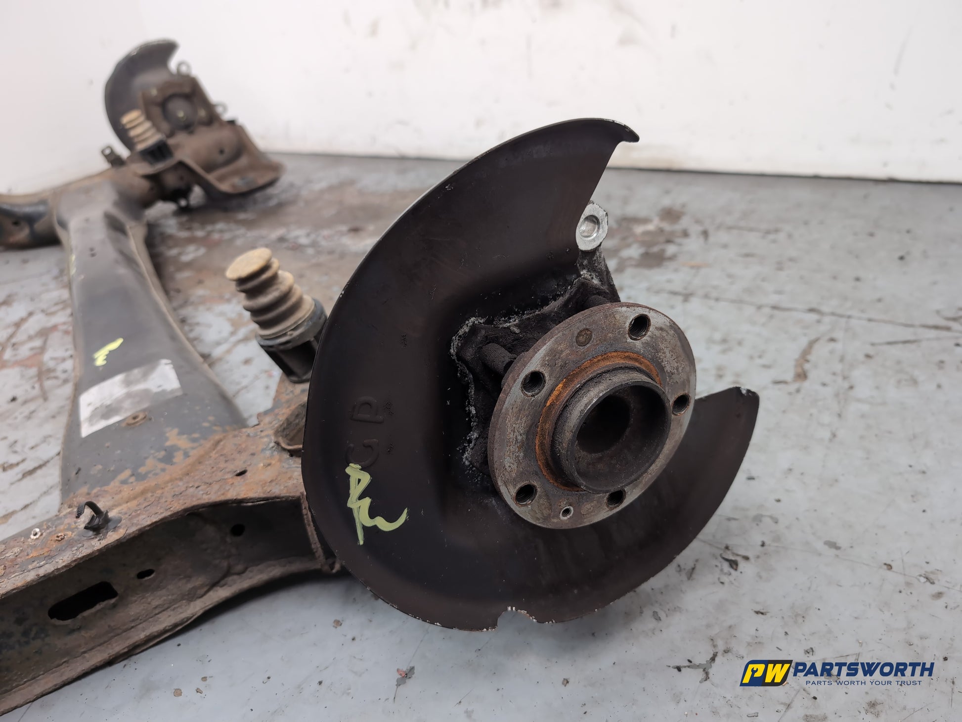 Peugeot 308 Allure Blue Hdi 1.6l Diesel Axle Assembly Rear 2013-2021 - photo 6