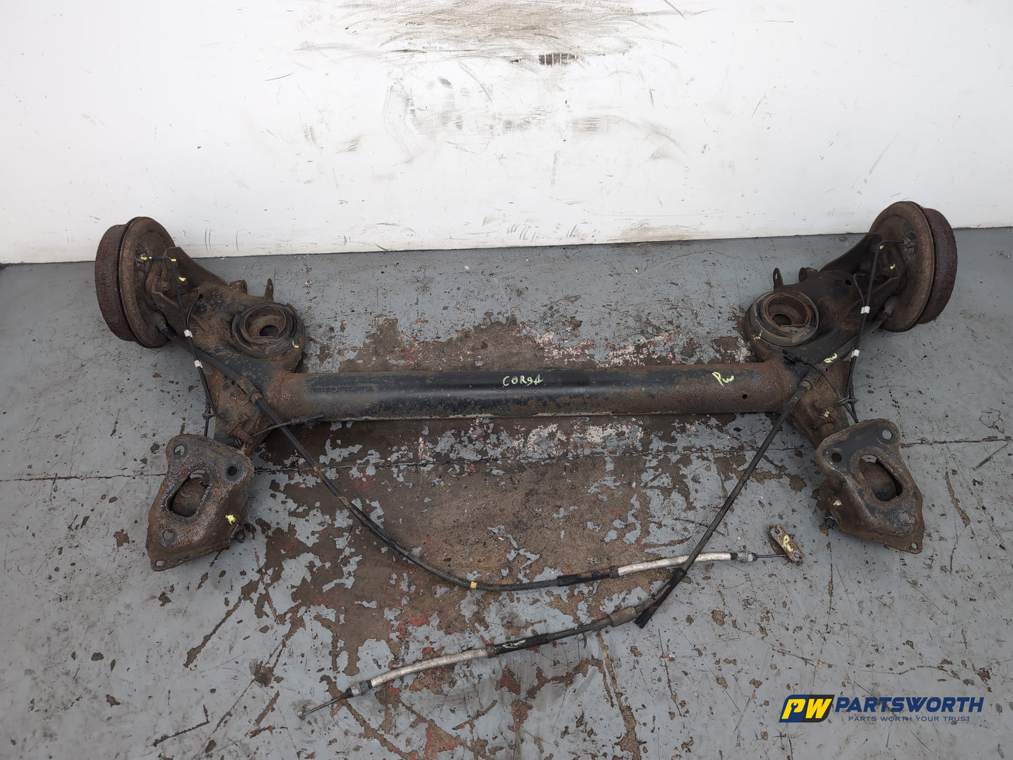 Vauxhall Corsa Se A 1.2l Petrol Axle Assembly Rear 2006-2014