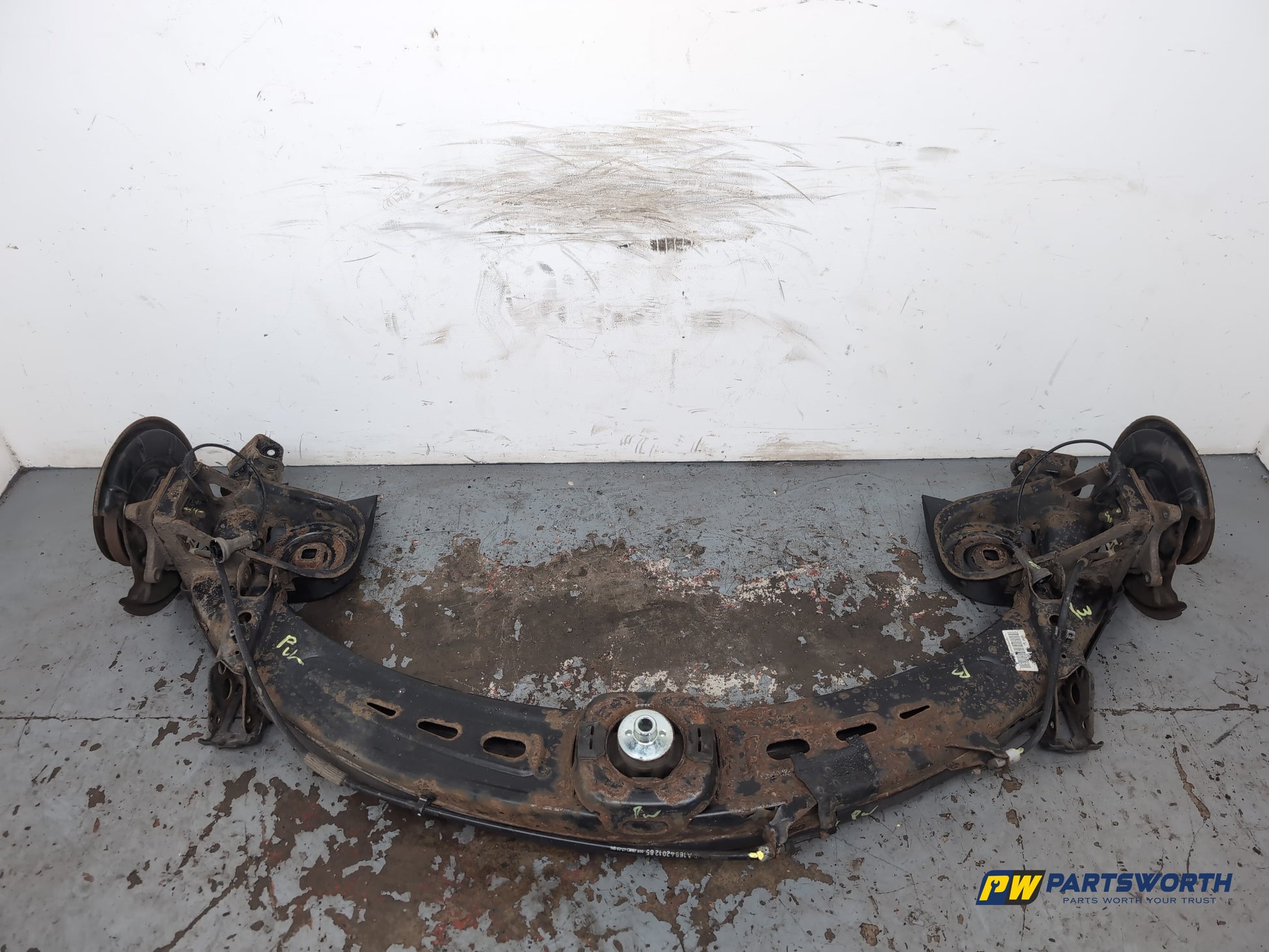 Mercedes-Benz B200 B-Class W245 2.0l Diesel Axle Assembly Rear 2008-2011 - photo 9