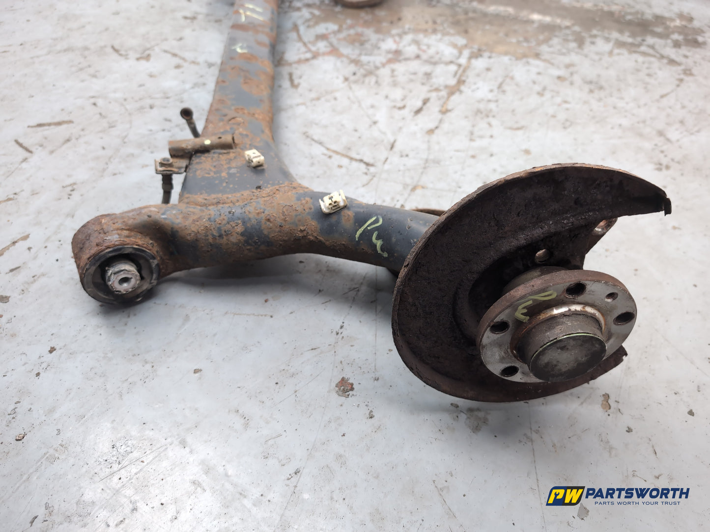 Axle Assembly Rear 7