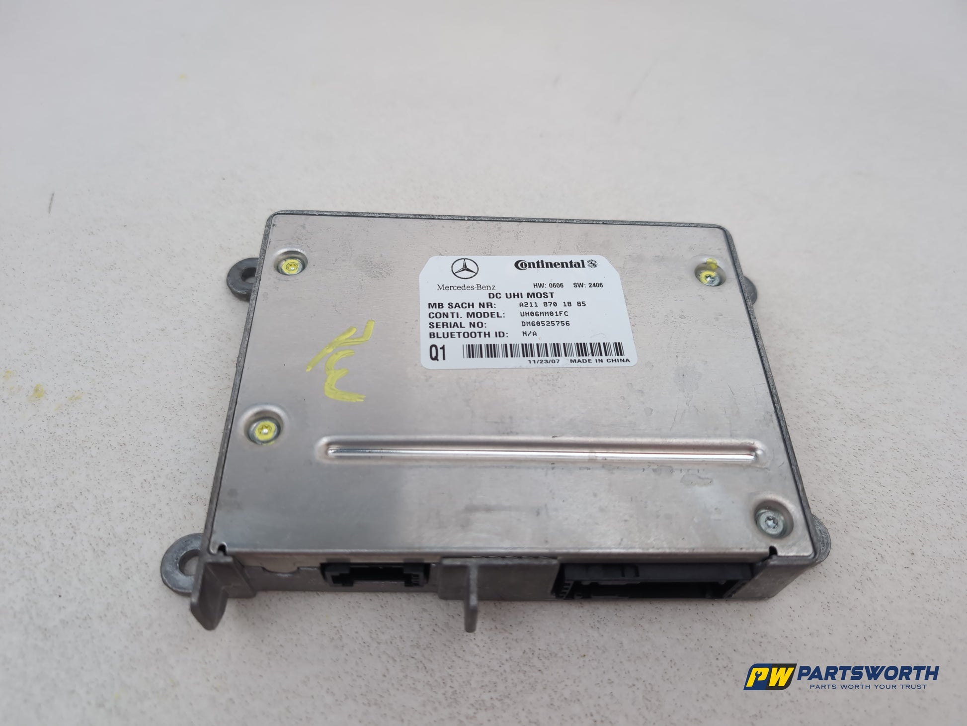 Mercedes R320 R-Class W251 Bluetooth Control Module Ecu A2118701885 2006-2013