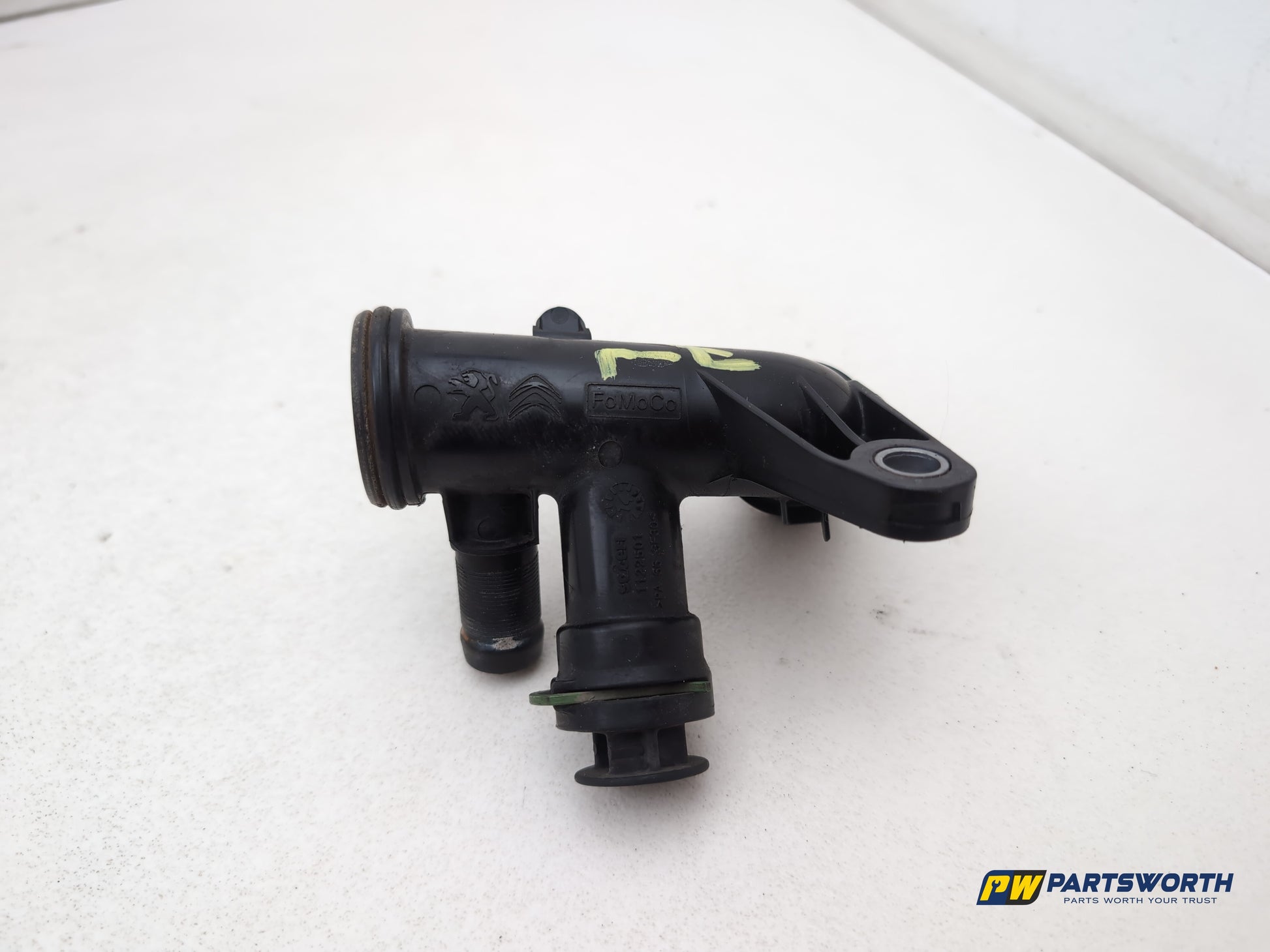 Peugeot 308 Allure Blue Hdi 1.6l Coolant Hose Pipe Line 1122501 2013-2021