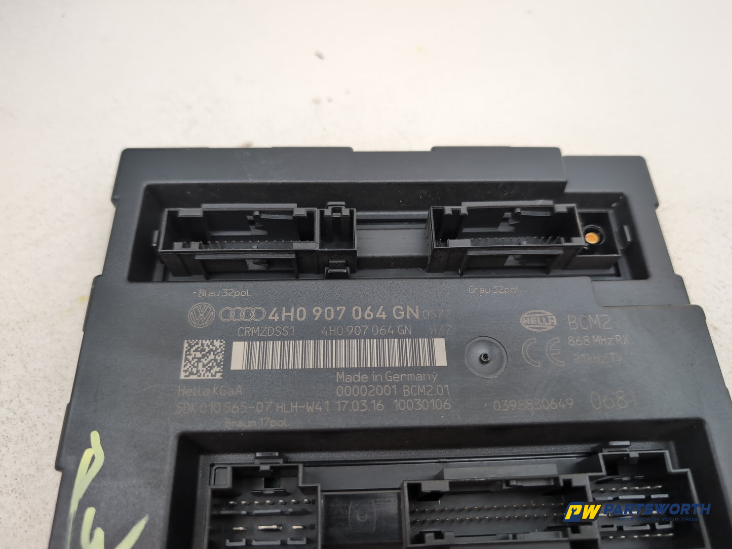 Audi A6 S Line 2.0l Diesel Semi Automatic Engine Ecu Kit Cnha 04l906021bp - photo 7