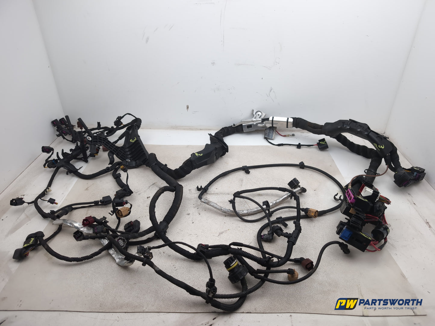 Audi A6 S Line Black Ed Tdi 2.0l Diesel Manual Engine Wiring Harness 4g2971072kb