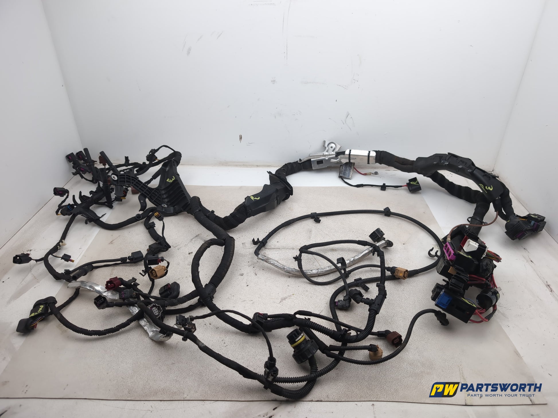 Audi A6 S Line Black Ed Tdi 2.0l Diesel Manual Engine Wiring Harness 4g2971072kb