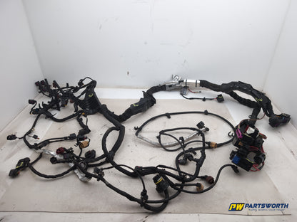 Audi A6 S Line Black Ed Tdi 2.0l Diesel Manual Engine Wiring Harness 4g2971072kb