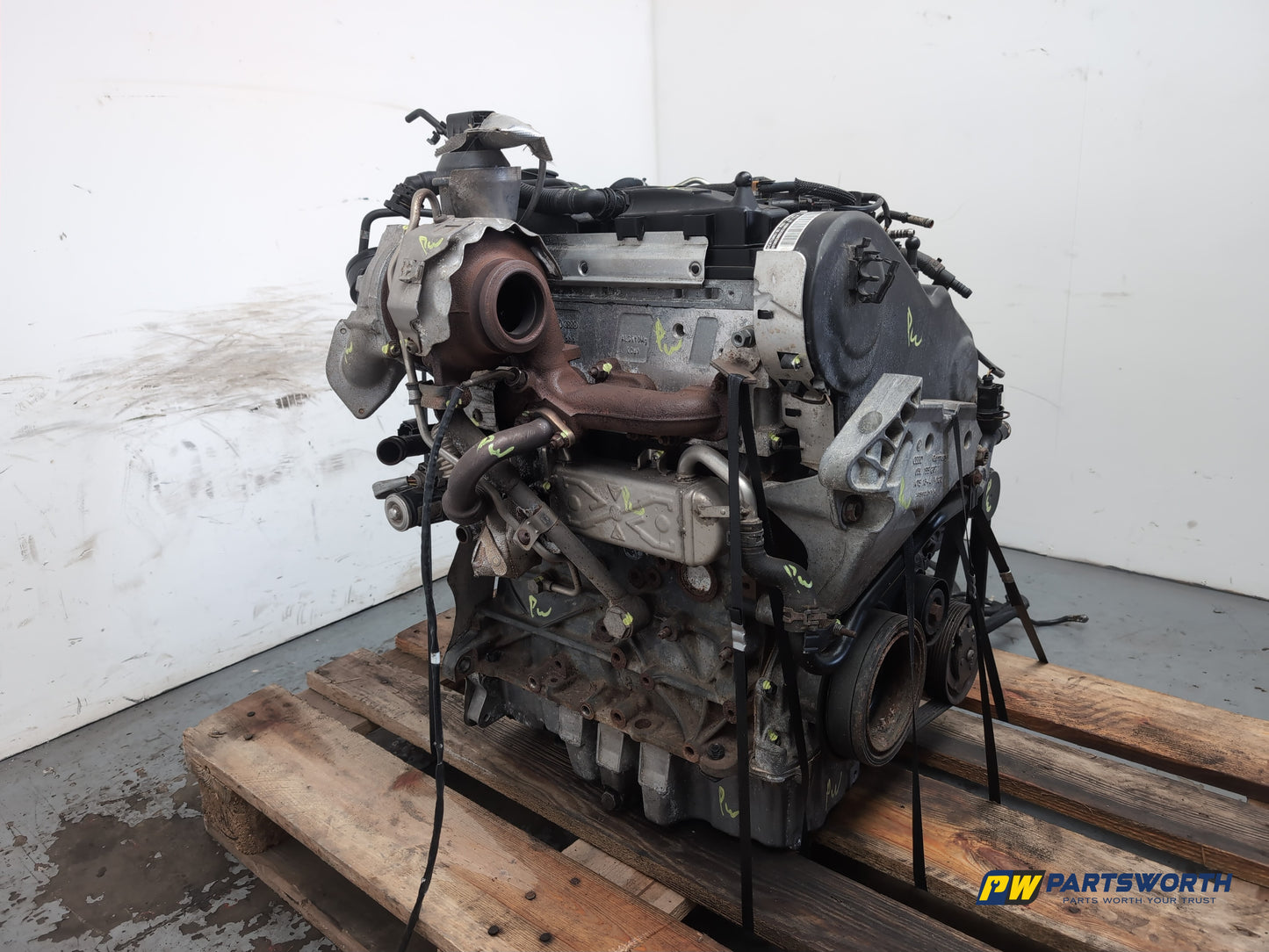 Vw Golf Passat Cc Tiguan 2.0l Diesel Manual Engine Cffb 128200 Miles 2009-2015 - photo 7