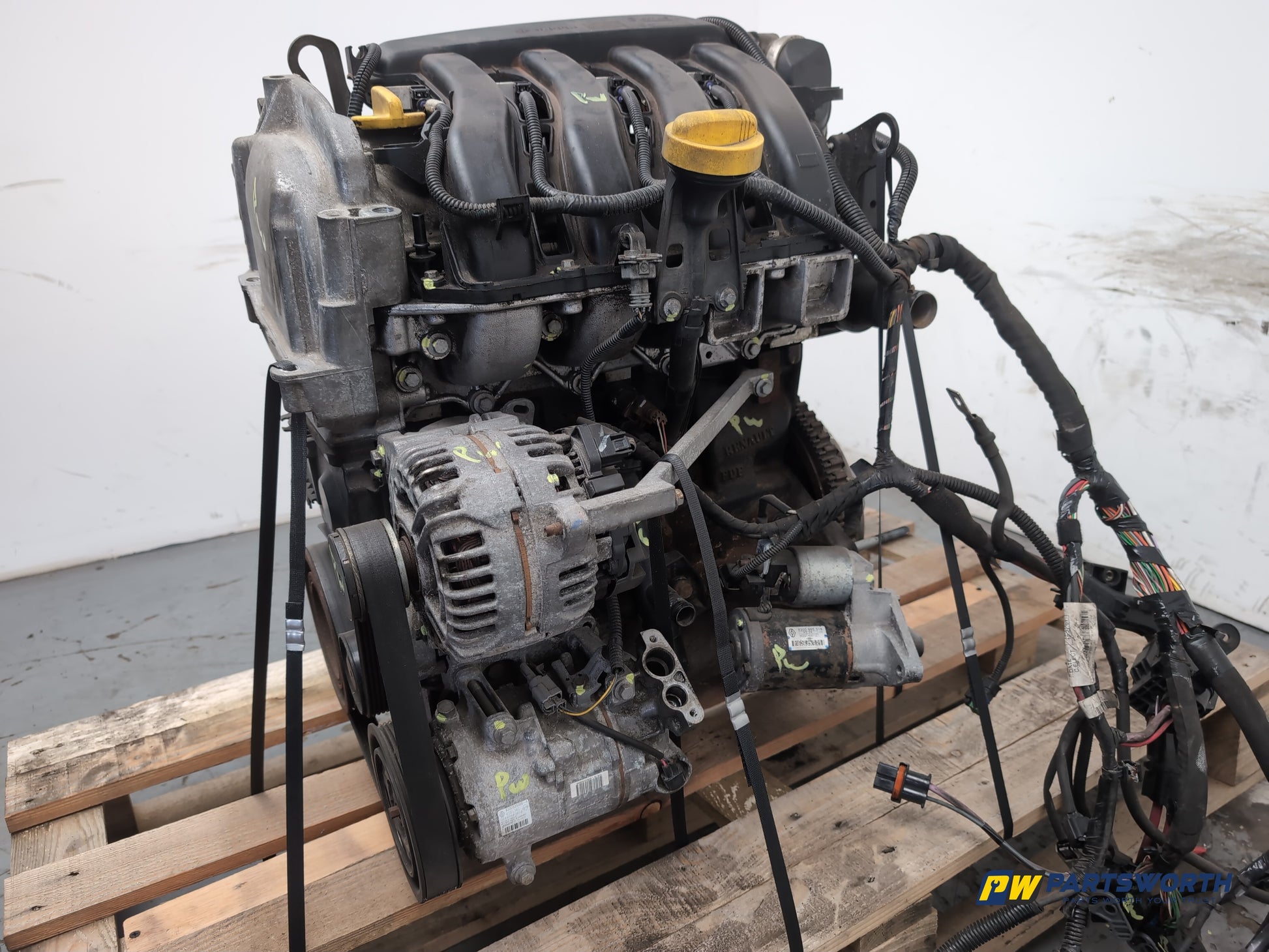 Renault Scenic Bizu 1.6l Petrol Manual Engine K4m858 69446 Miles 2009-2016 - photo 7