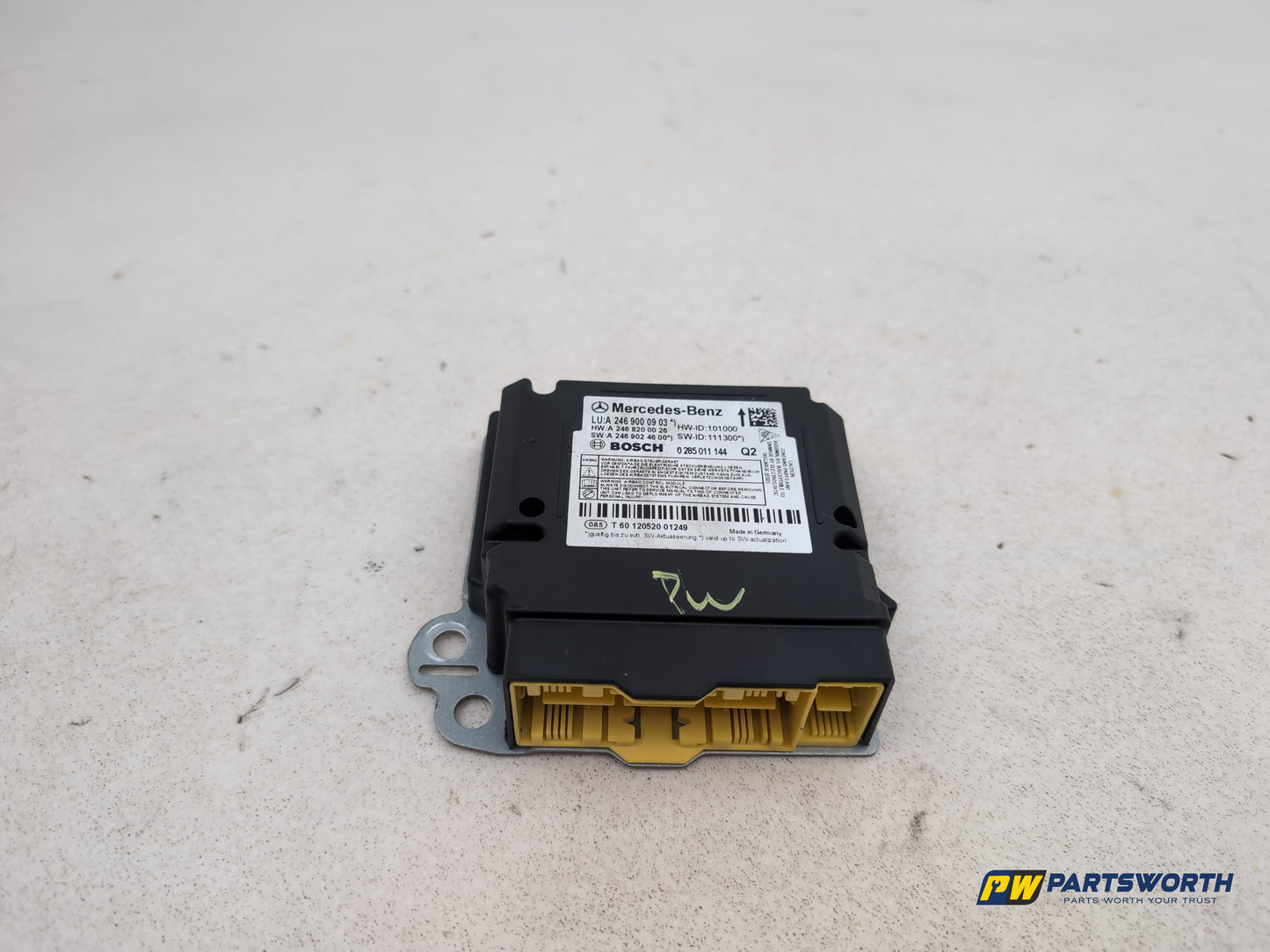 Mercedes-Benz B180 B-Class W246 Srs Safety Air Module Bag A2469000903 2011-2018 - photo 7