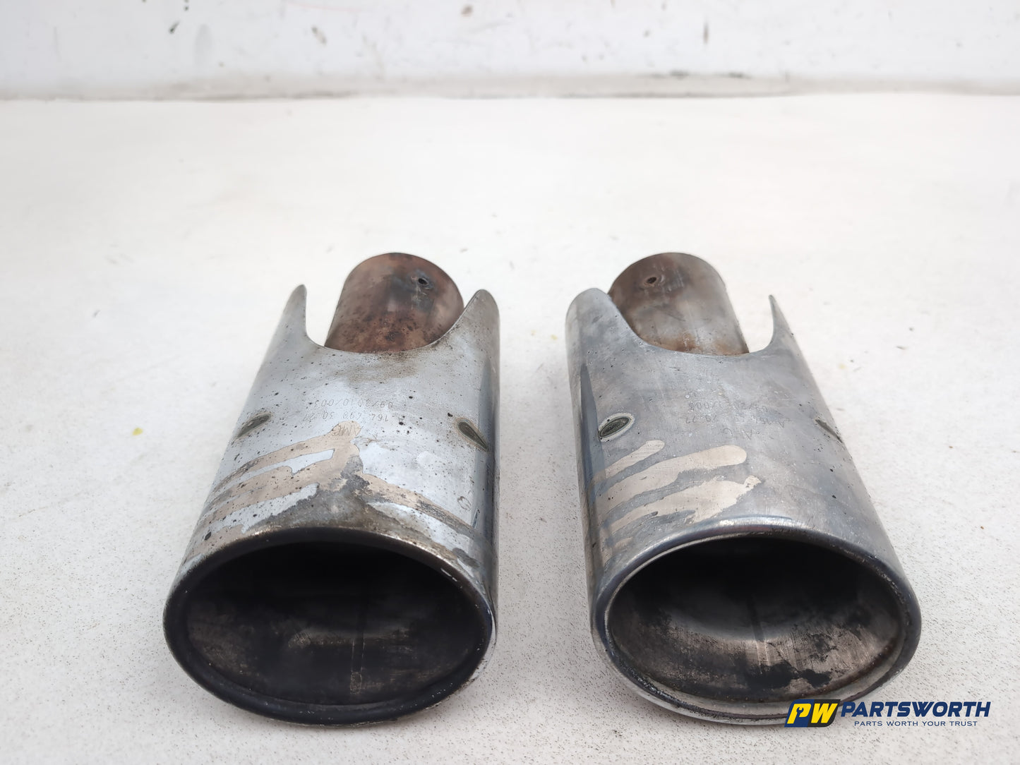 Mercedes R320 Sport Cdi R-Class W251 Rear Exhaust Pipe Tips Set Of 2 - photo 7