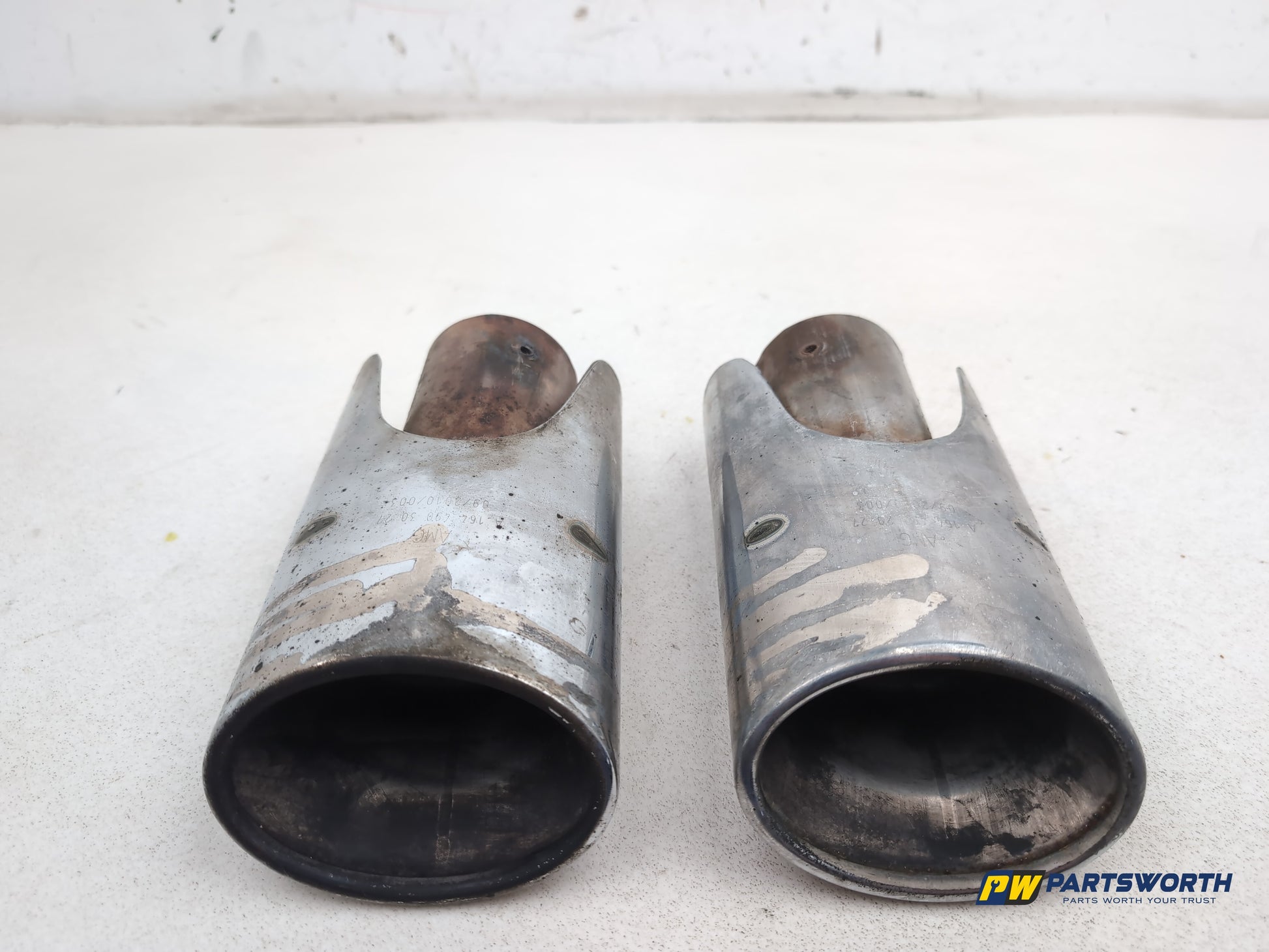 Mercedes R320 Sport Cdi R-Class W251 Rear Exhaust Pipe Tips Set Of 2 - photo 7