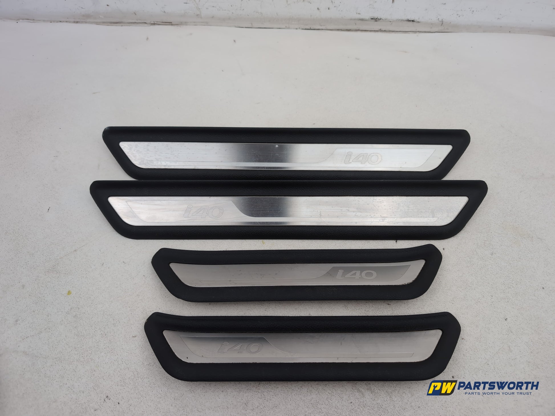 Hyundai I40 Style Blue Drive Door Step Trim Set 858833z100 2011-2019 - photo 7