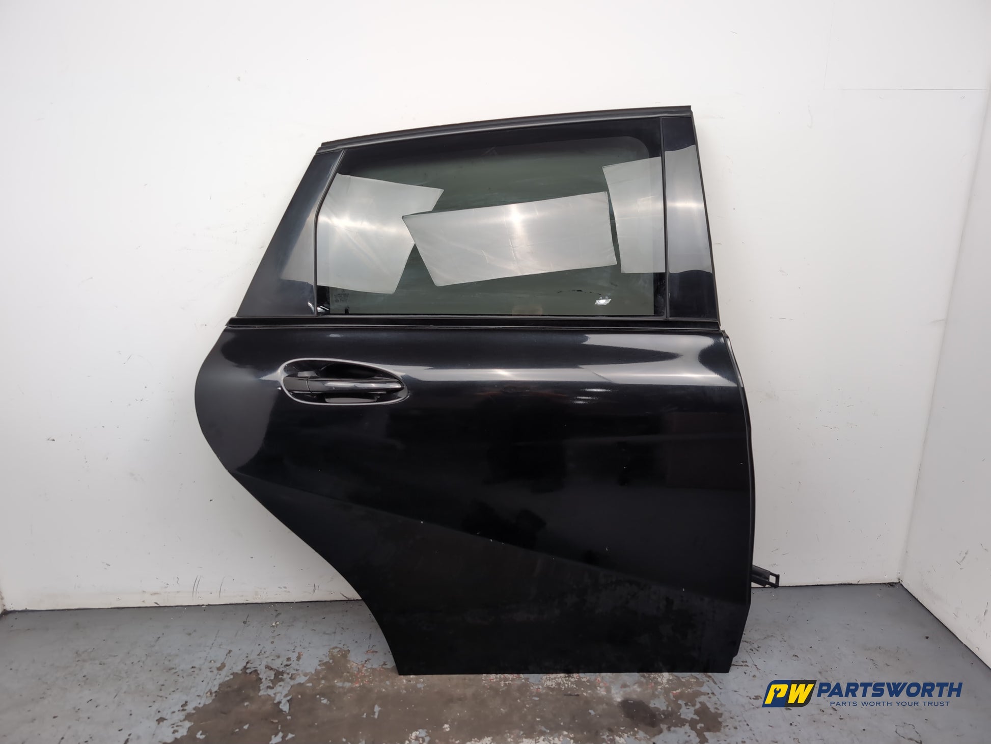 Mercedes-Benz B180 B-Class W246 Door Rear Rh Driver Side Cosmos Black 191