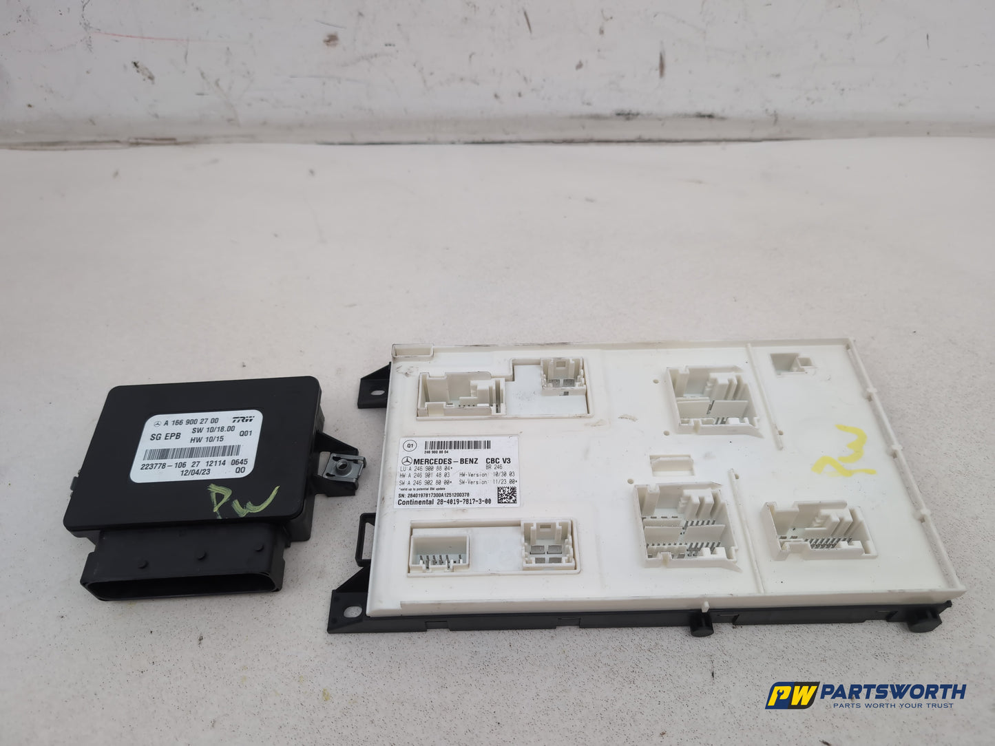Mercedes-Benz B180 B-Class W246 Manual 1.8l Diesel Engine Ecu Kit A6519007600 - photo 7