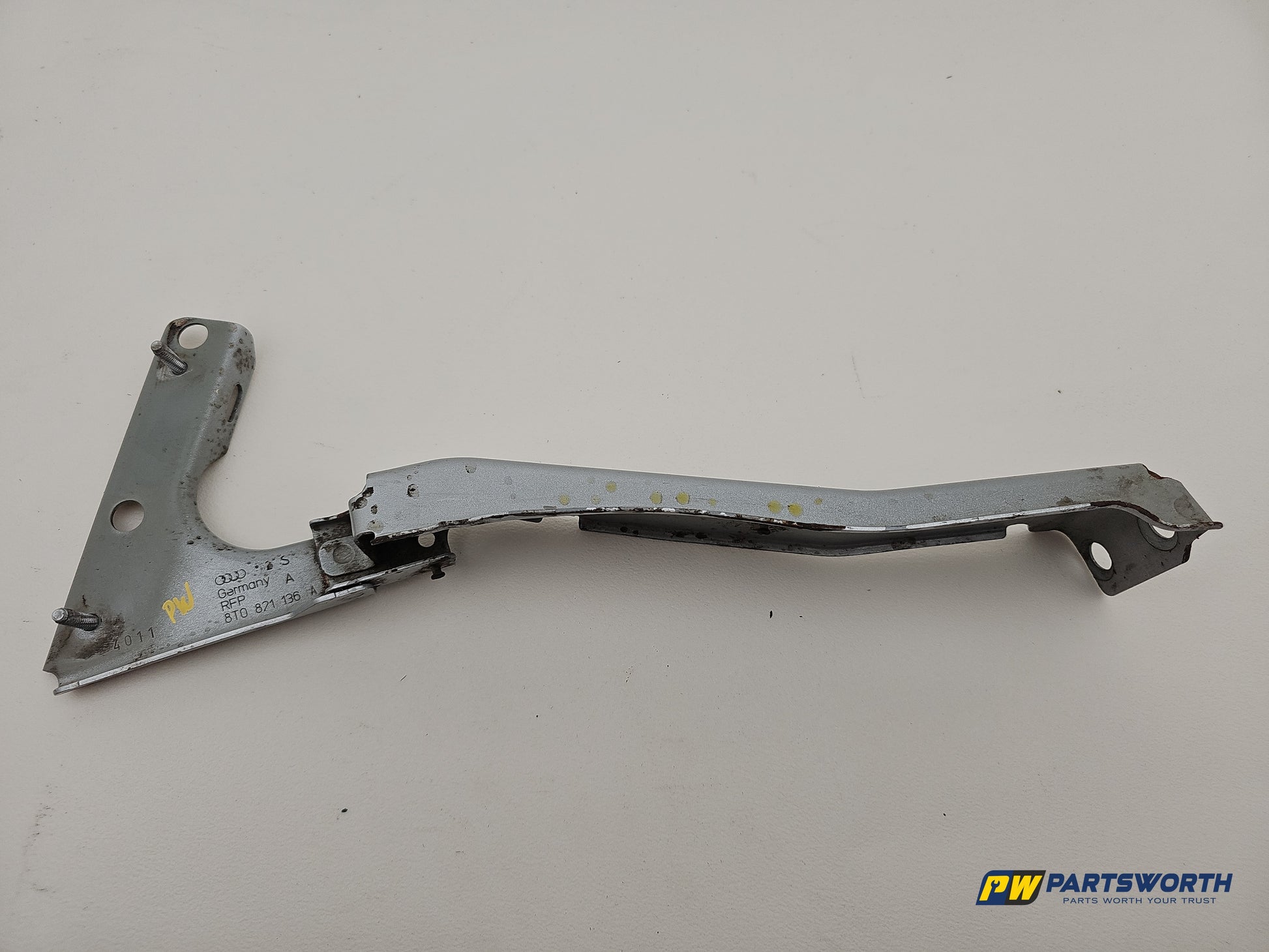 Audi A5 S Line Tdi Quattro Auto Coupe Driver Side Wing Bracket Ice Silver Lx7w