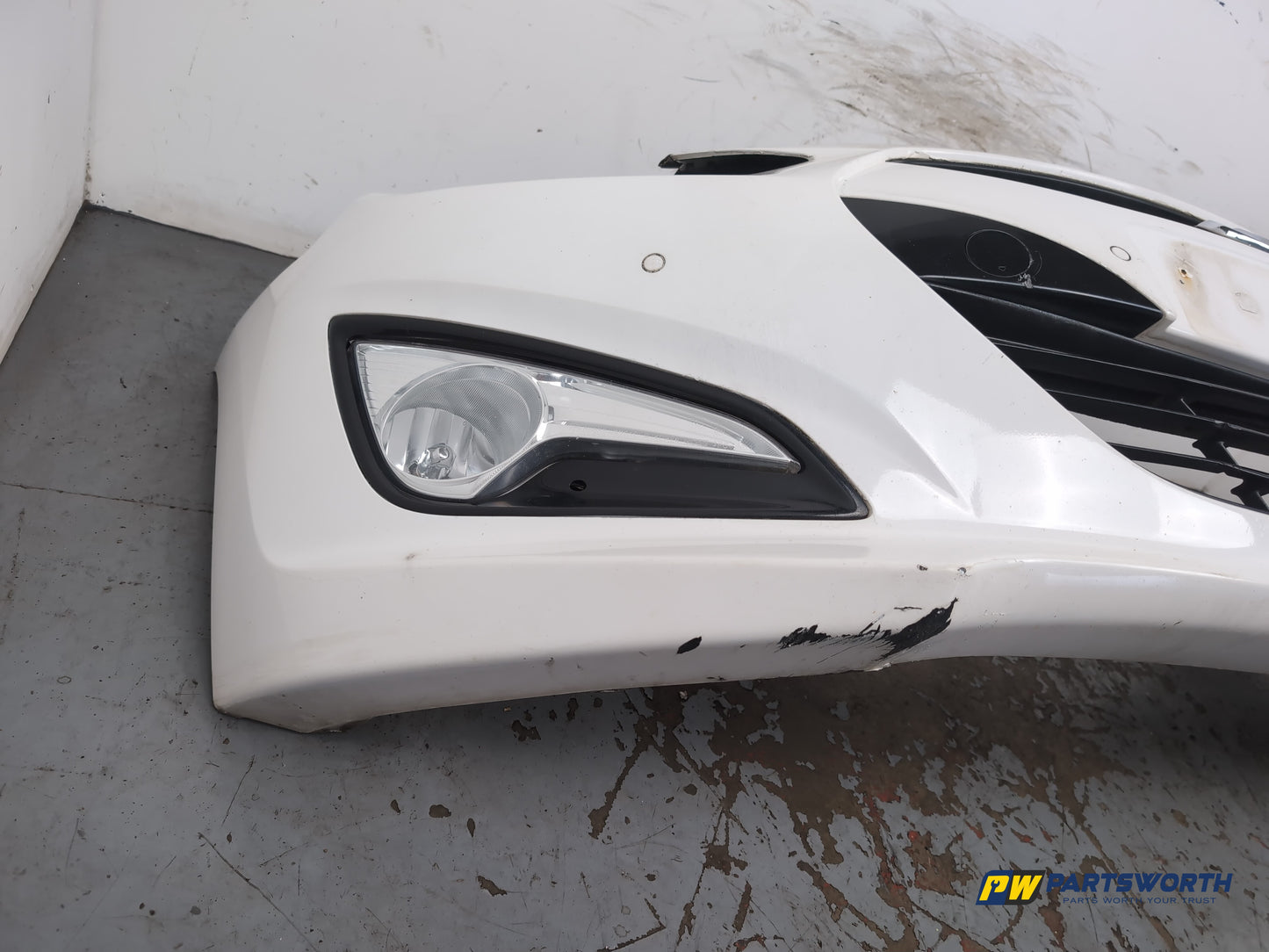 Hyundai I40 Style Blue Drive Crdi Estate Front Bumper Creamy White Ncw 2011-2015 - photo 7