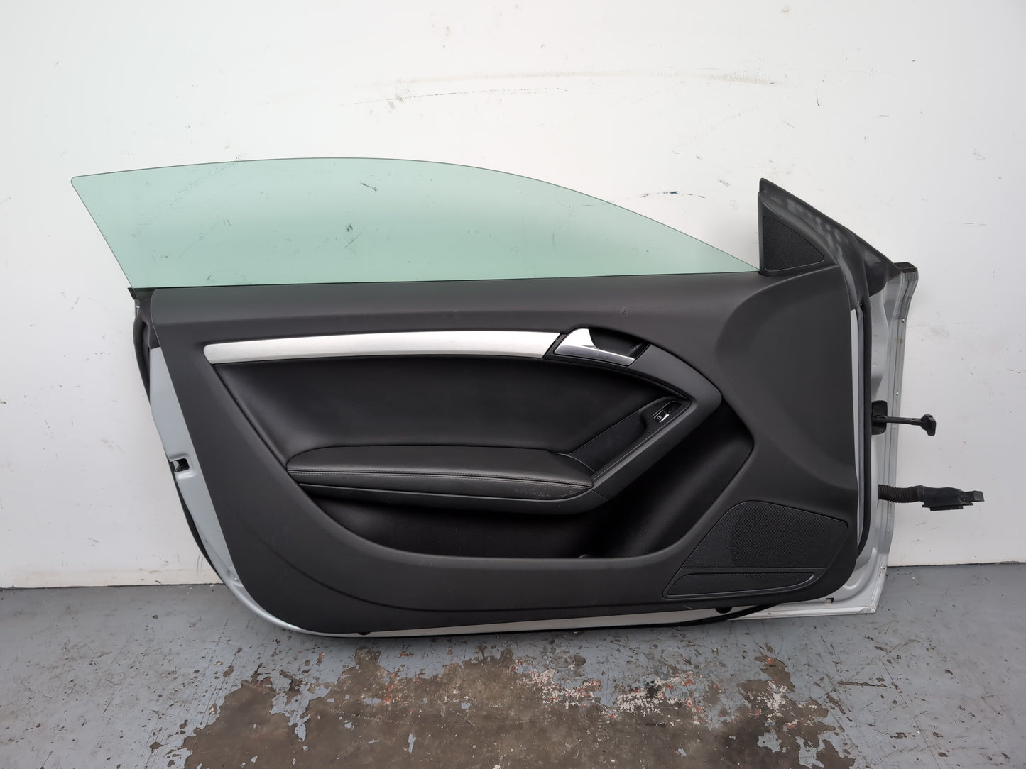 Audi A5 S Line Tdi Coupe Door Front Lh Passenger Side Ice Silver Lx7w 2007-2016 - photo 4