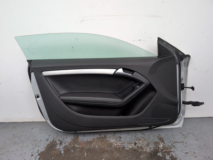Audi A5 S Line Tdi Coupe Door Front Lh Passenger Side Ice Silver Lx7w 2007-2016 - photo 4
