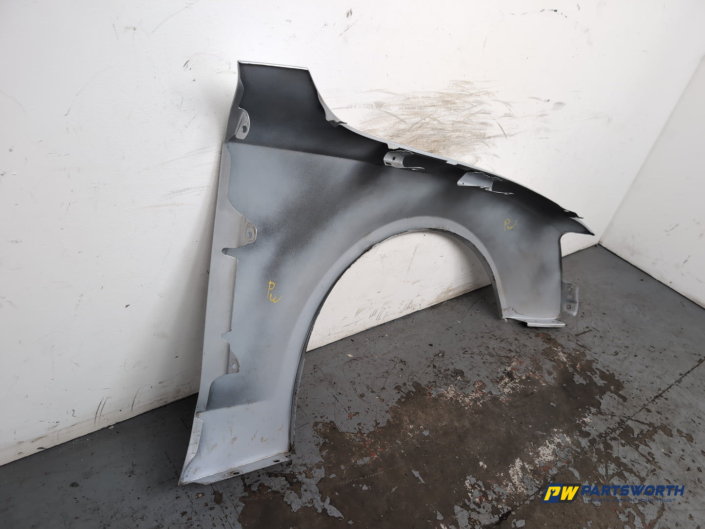 Audi A5 S Line Tdi Coupe Wing Front Lh Passenger Side Ice Silver Lx7w 2011-2016 - photo 7