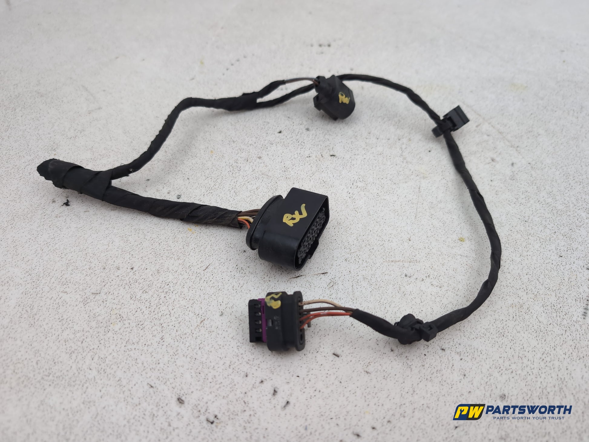 Audi A6 S Line Black Ed Headlight Wiring Connector Plugs 3c0973737 2011-2018