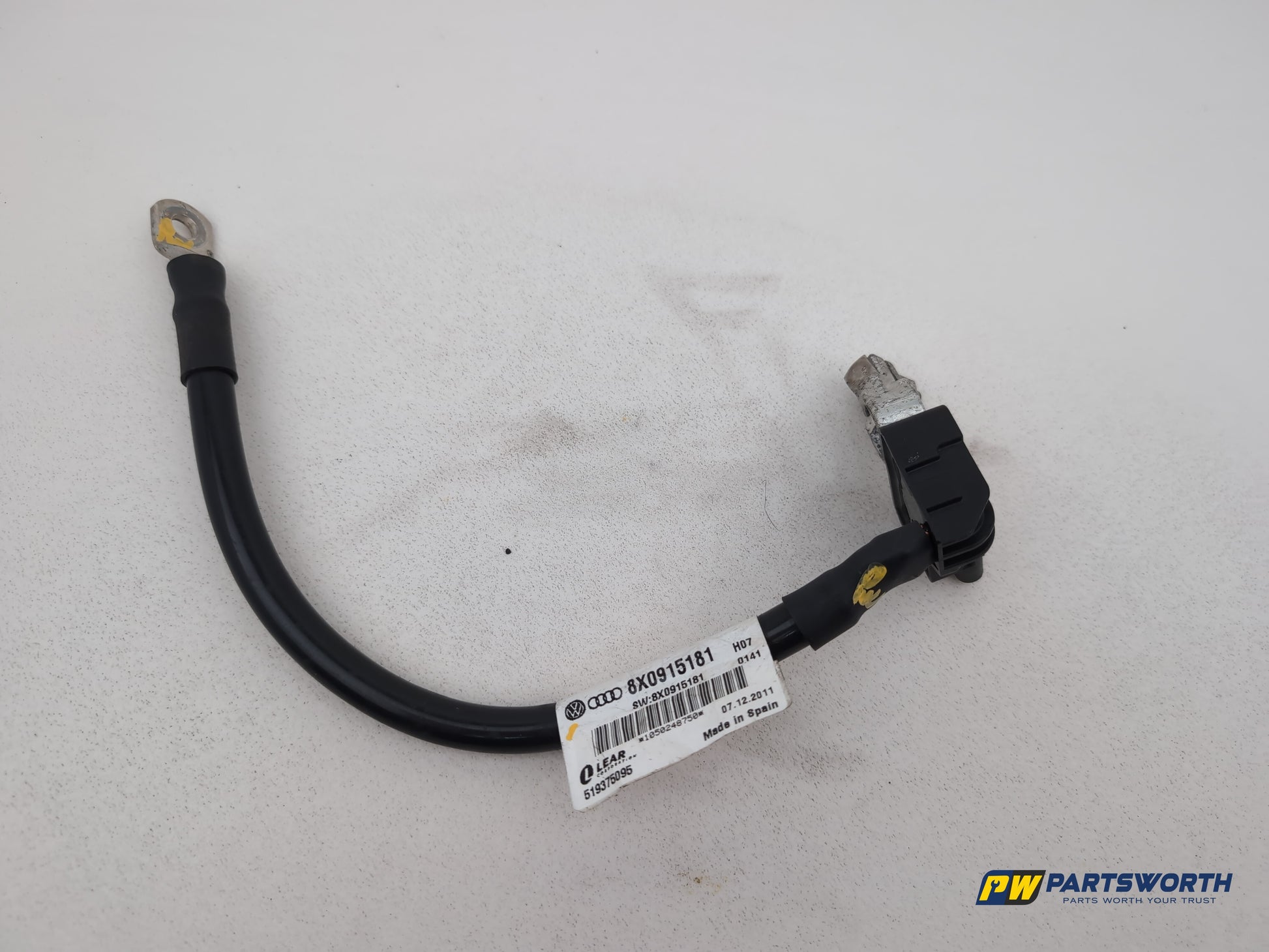 Negative battery terminal  1