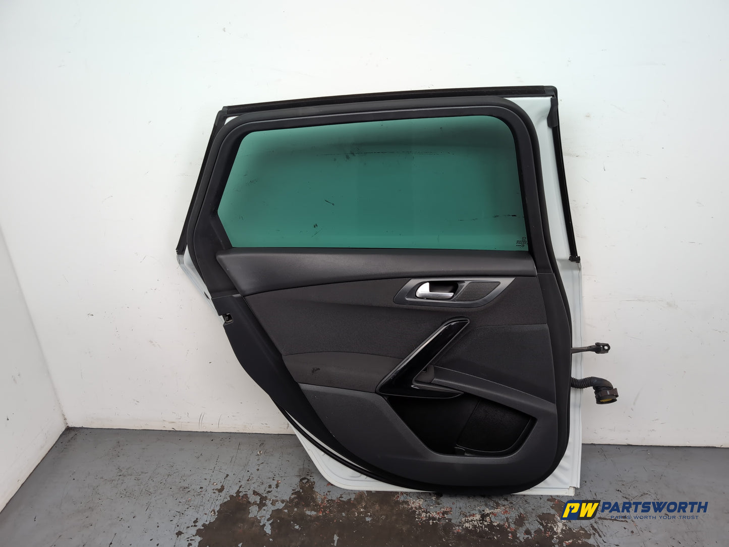 Peugeot 508 Estate Door Rear Lh Passenger Side White Pearl Kwed 2011-2018 - photo 7